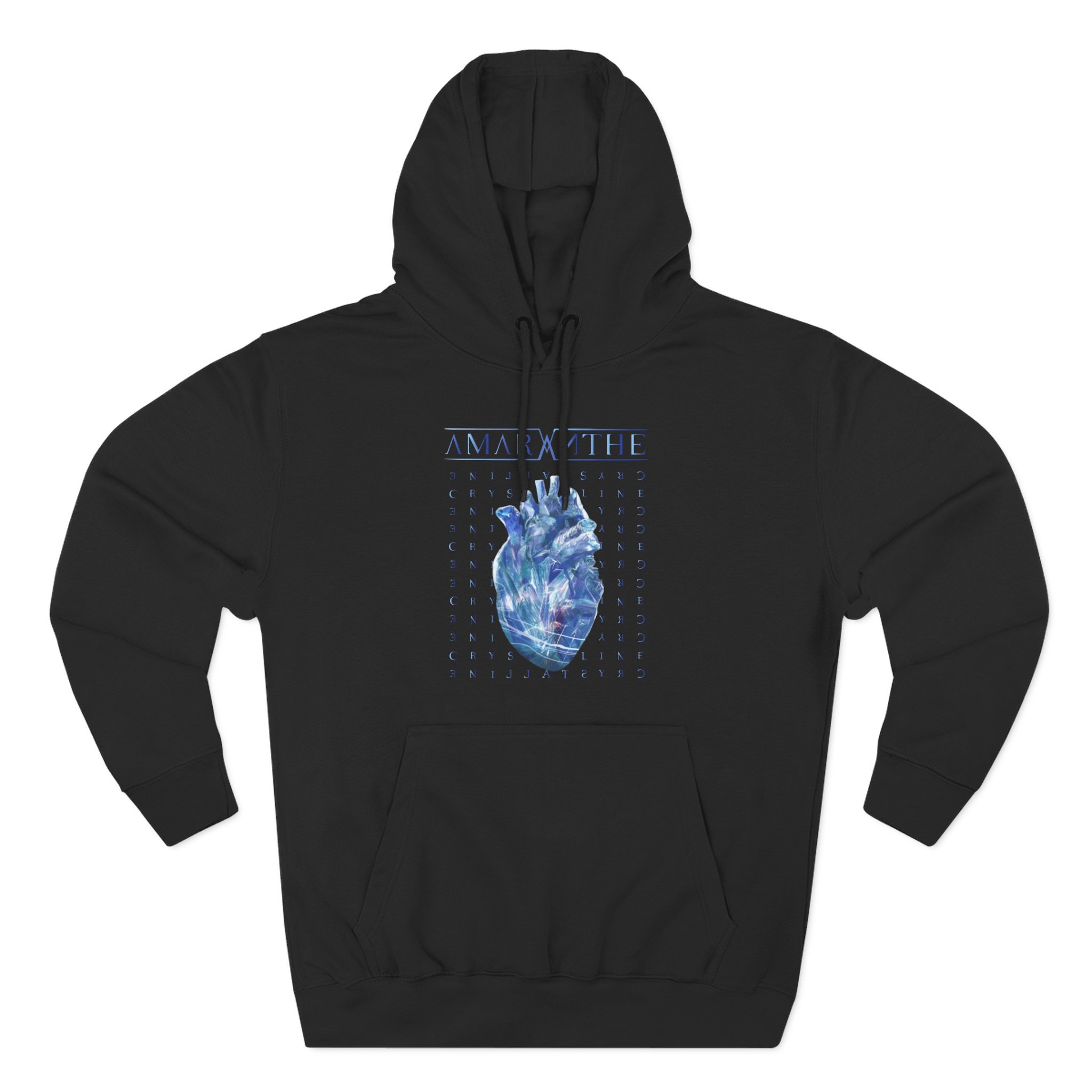 Amaranthe Crystaline Three-Panel Fleece Hoodie