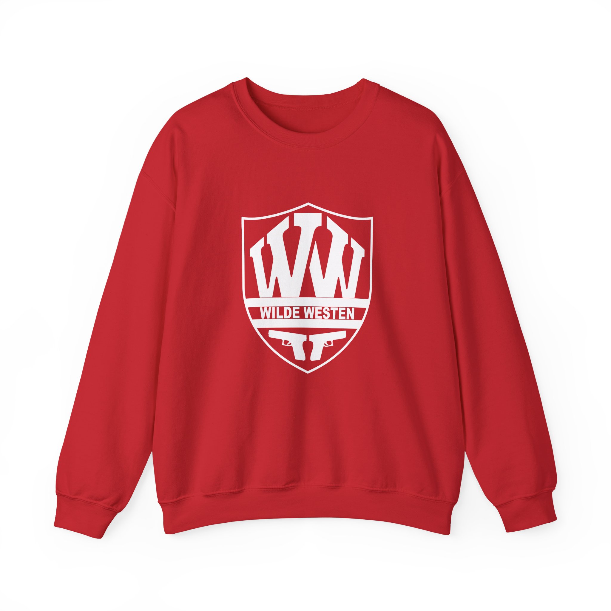 Mula B Louis Wilde Westen Logo Unisex Heavy Blendâ„¢ Crewneck Sweatshirt