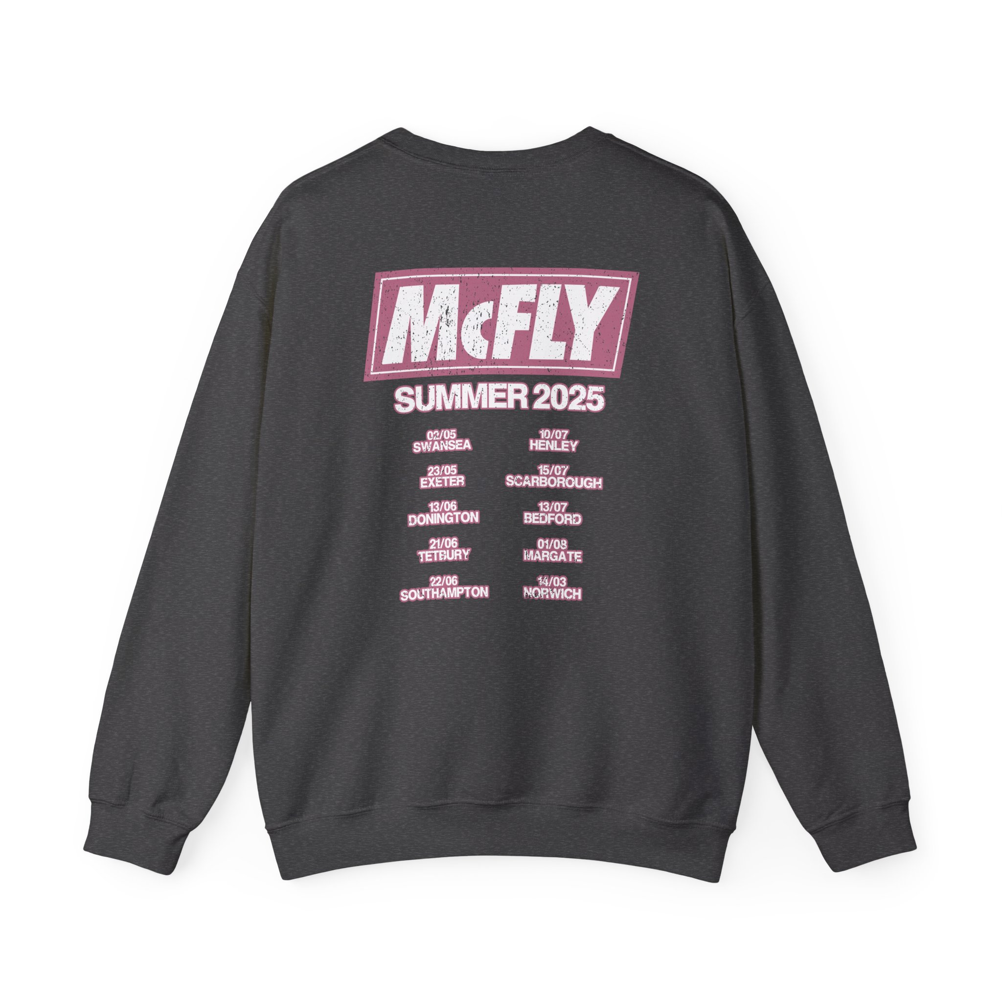 Mcfly Summer 2025 Tour Unisex Heavy Blend Crewneck Sweatshirt