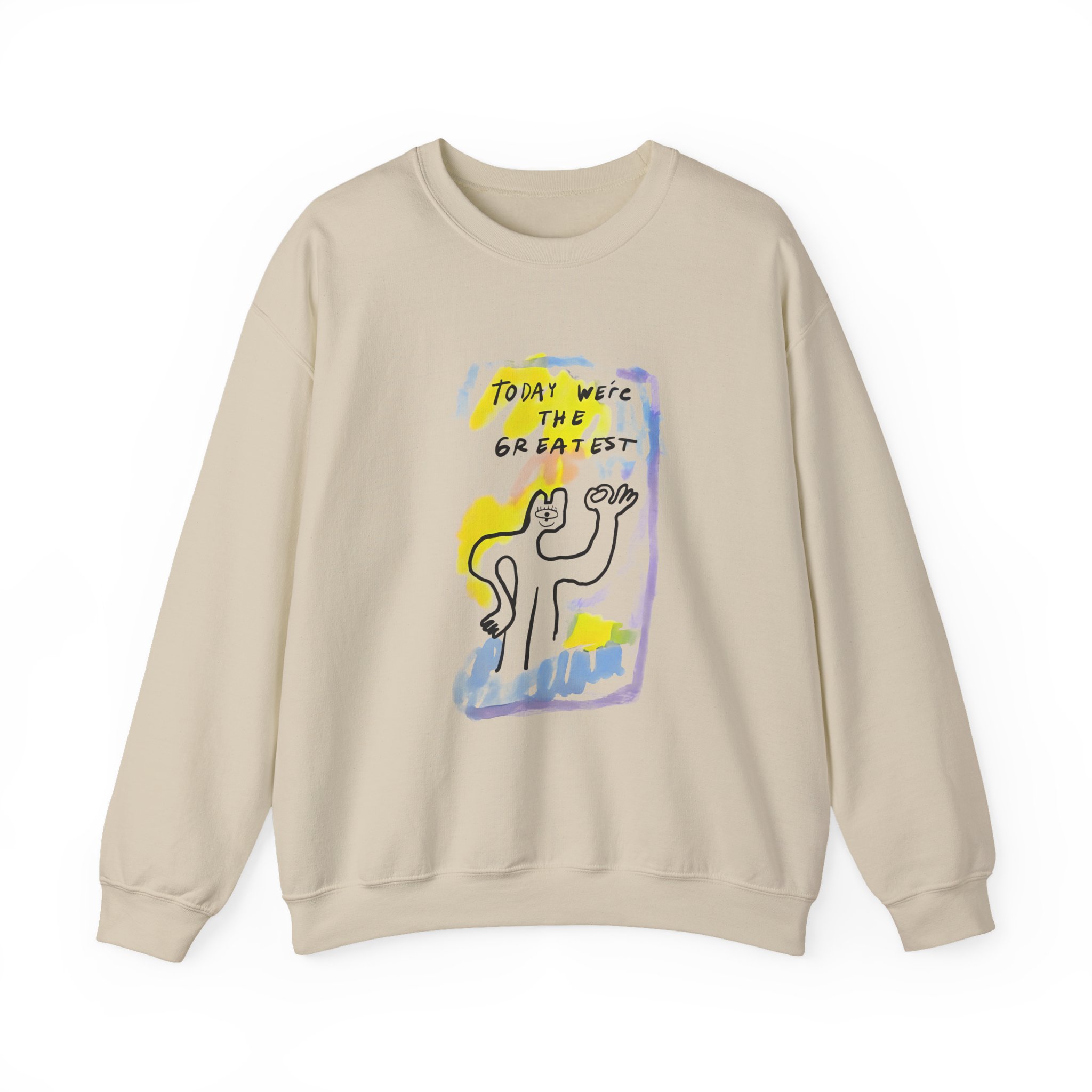Middle Kids Multi Character Unisex Heavy Blendâ„¢ Crewneck Sweatshirt