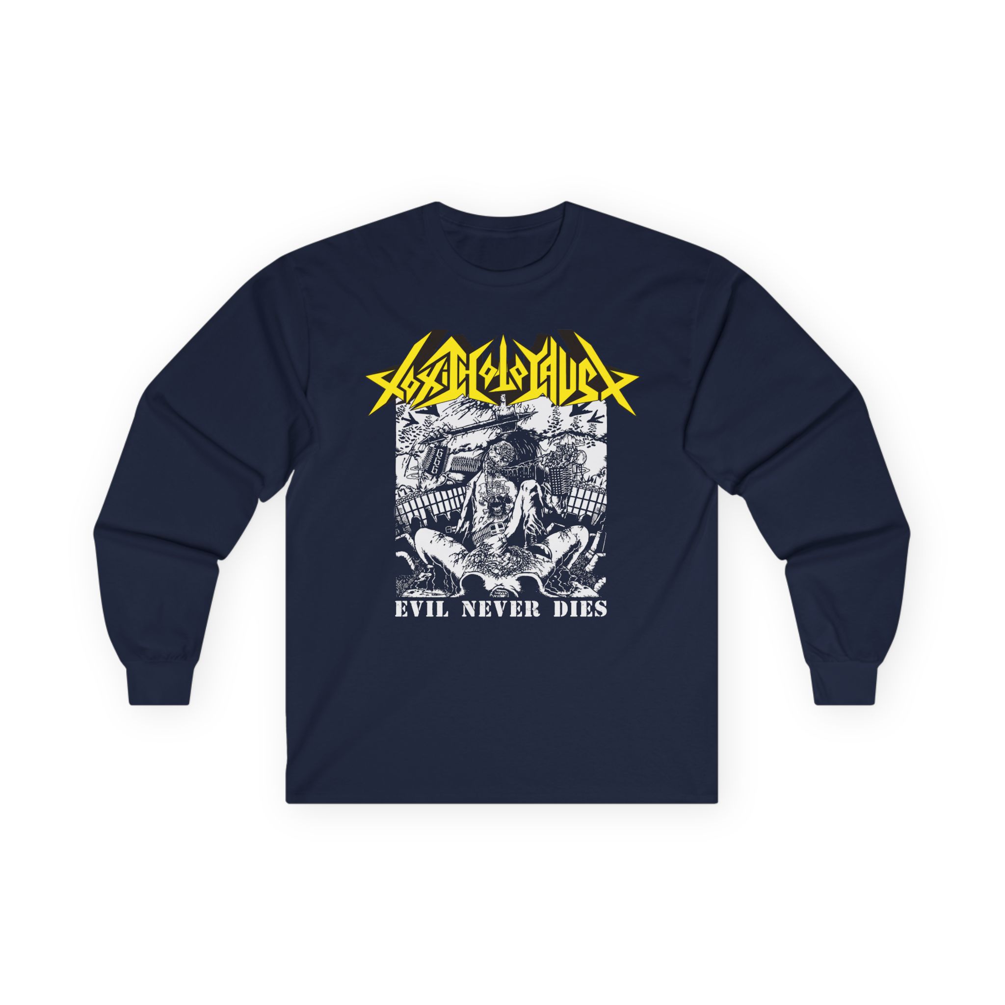 Toxic Holocaust Evil Never Dies Unisex Ultra Cotton Long Sleeve Tee