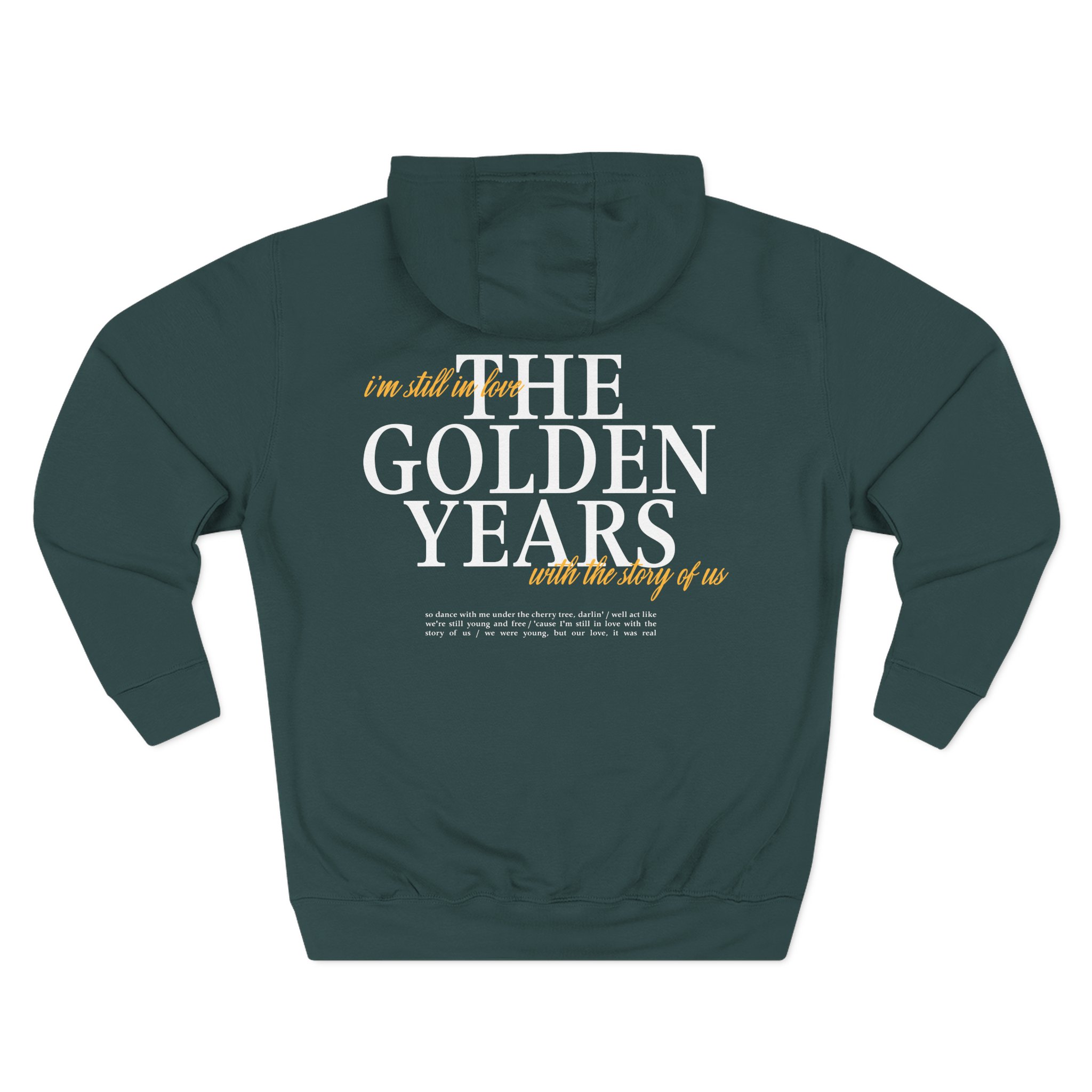 Joshua Bassett Lyric Three-Panel Fleece Hoodie