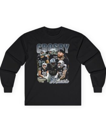 Maxx Crosby COLLAGE Unisex Ultra Cotton Long Sleeve Tee