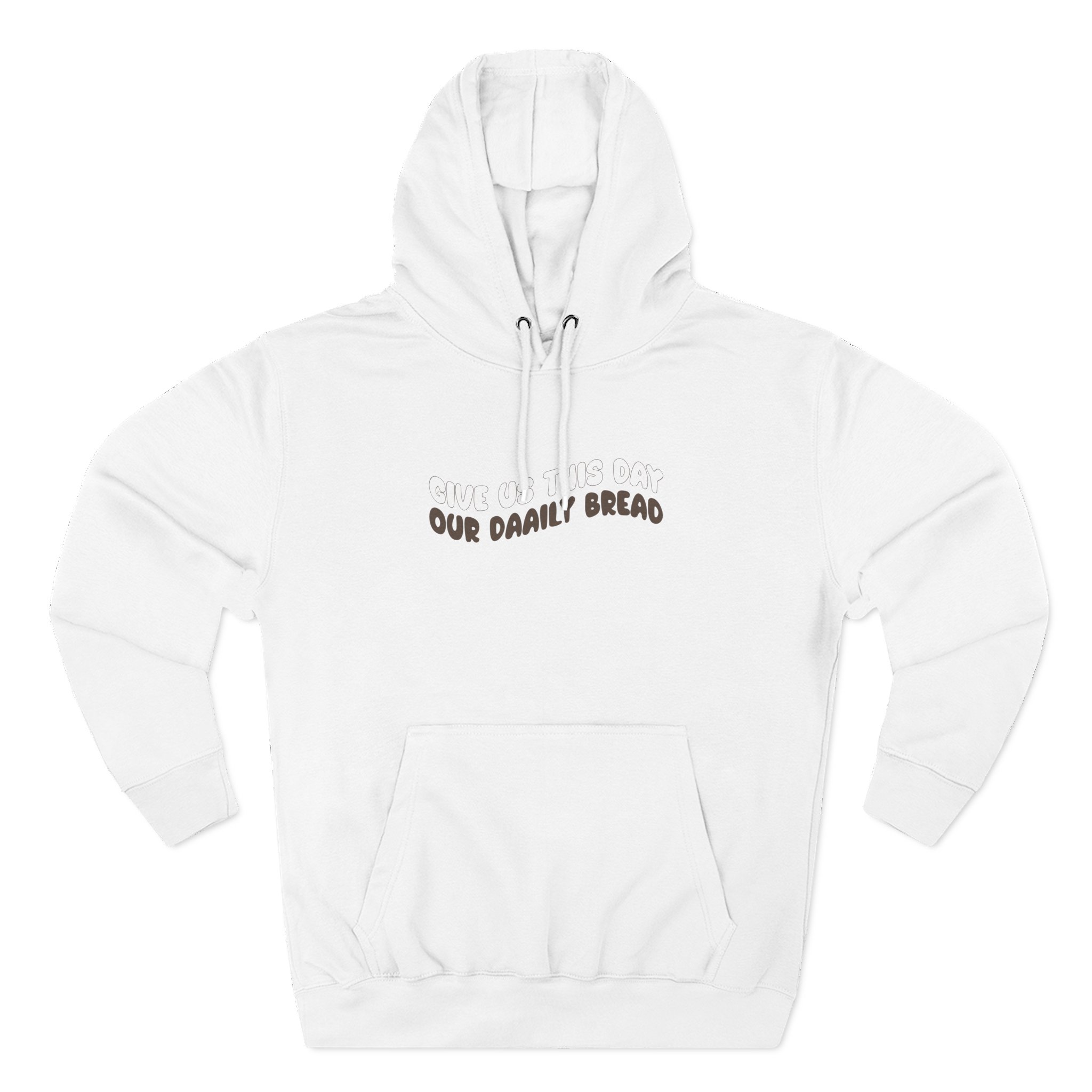 Daily Bread Mushroom Three-Panel Fleece Hoodie