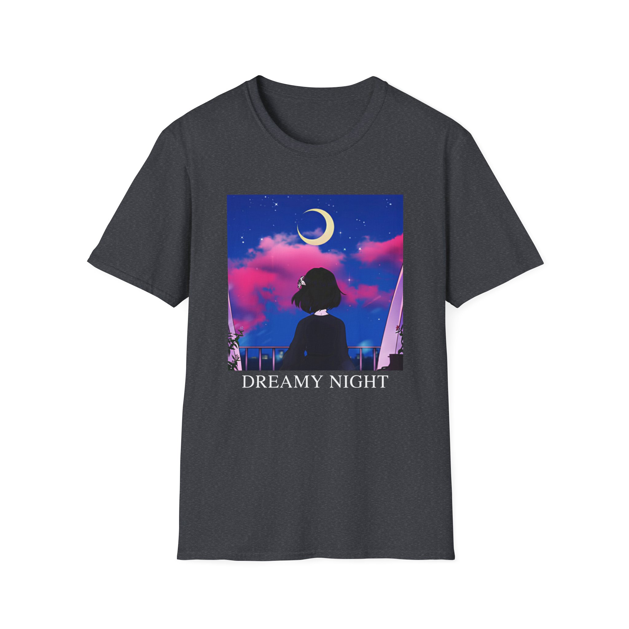 Lilypichu Dreamy Night Unisex Softstyle T-Shirt