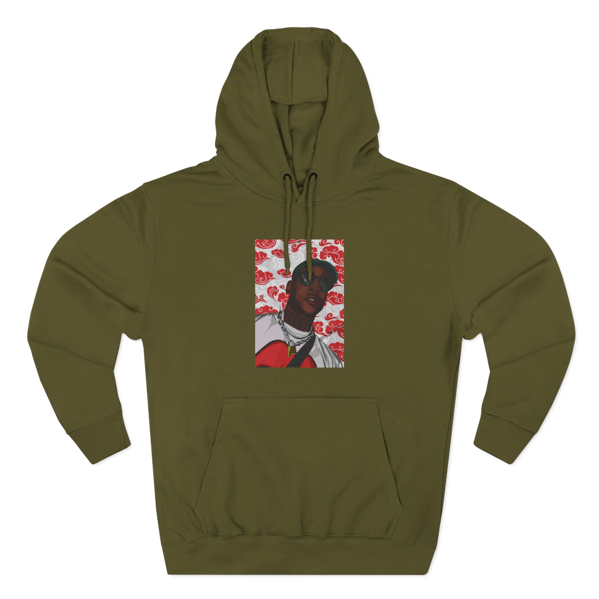 SK Joseph Olaitan Adenuga Jr Three-Panel Fleece Hoodie