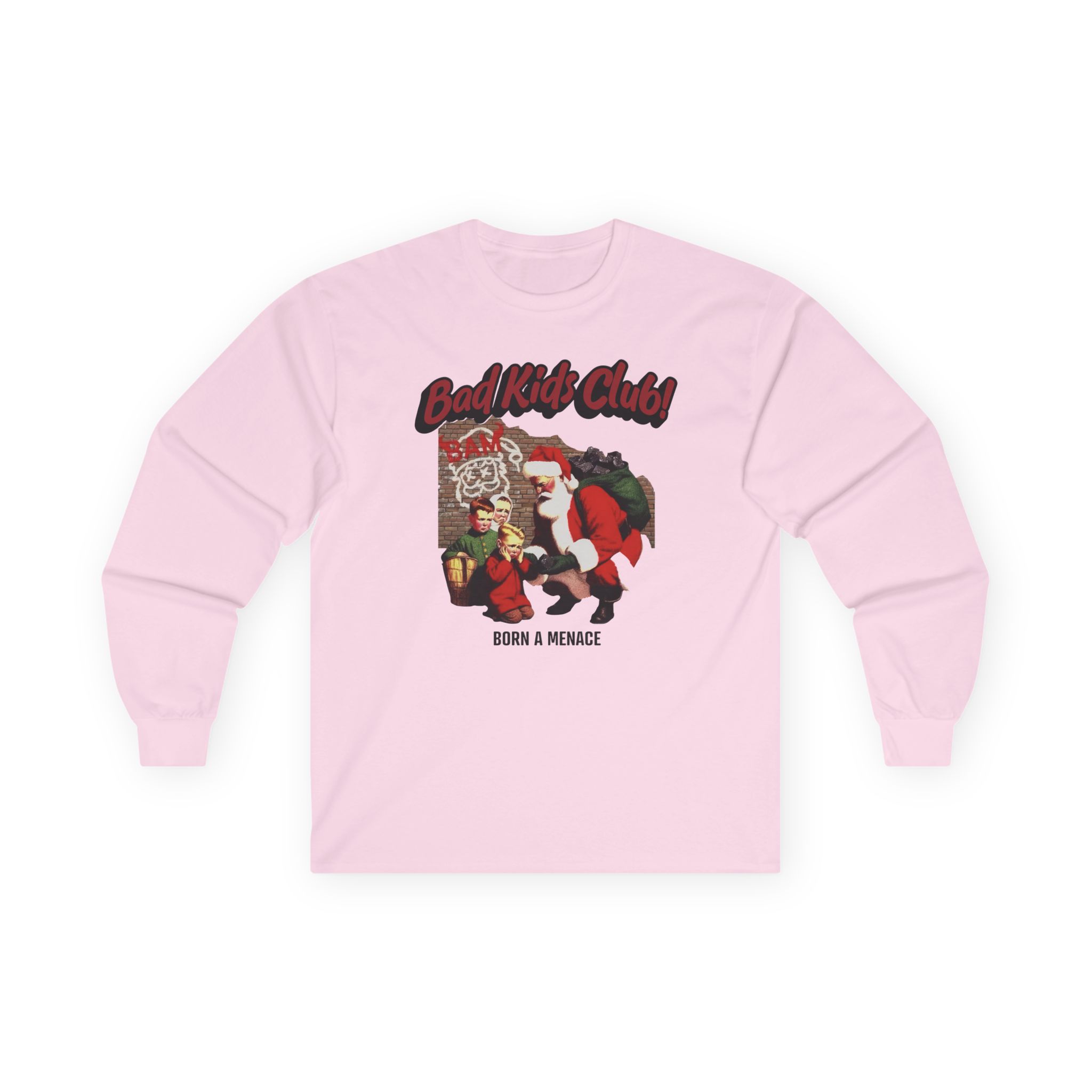 Kanel Joseph Bam Bad Kids Club Unisex Ultra Cotton Long Sleeve Tee