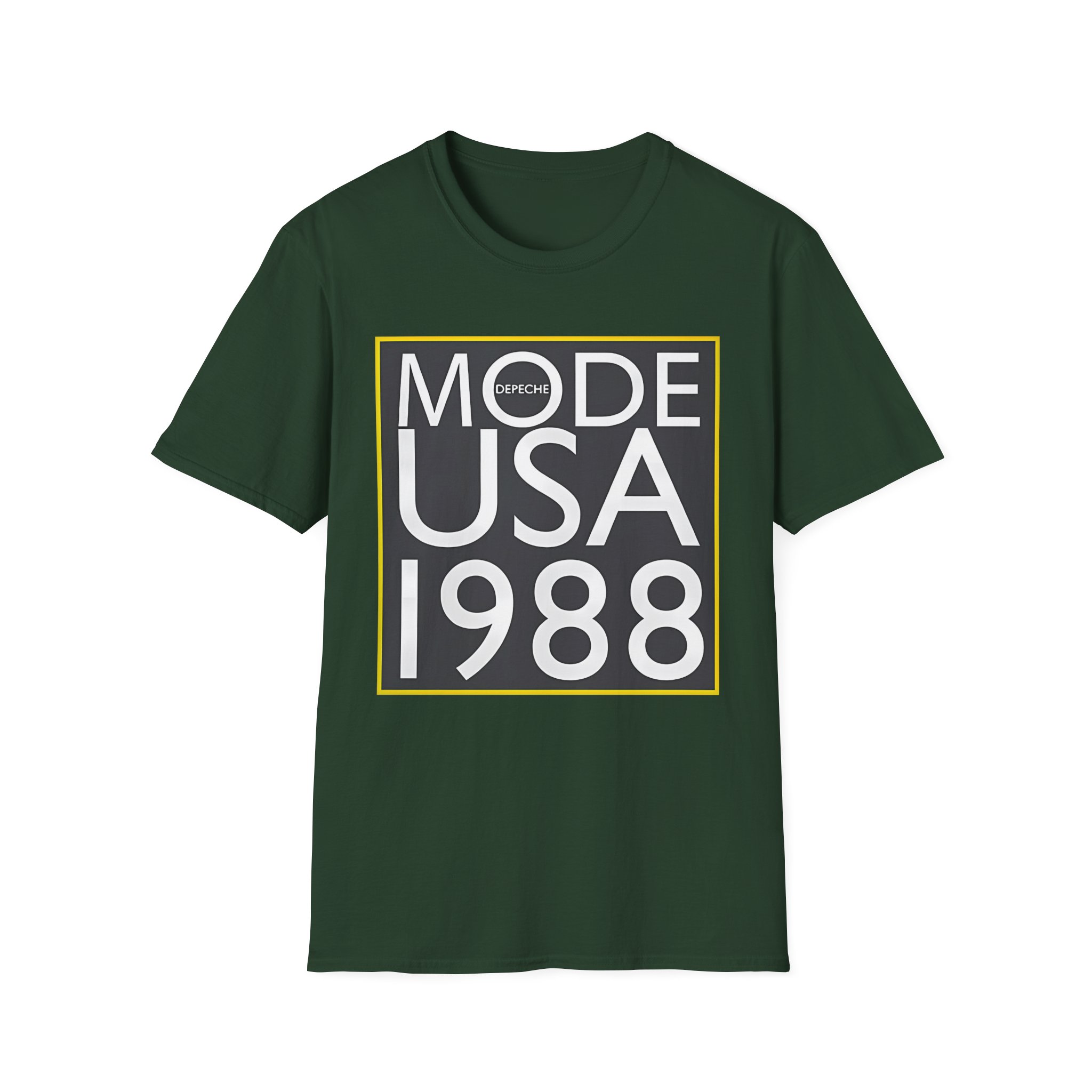 Depeche Mode USA 1988 Unisex Softstyle T-Shirt