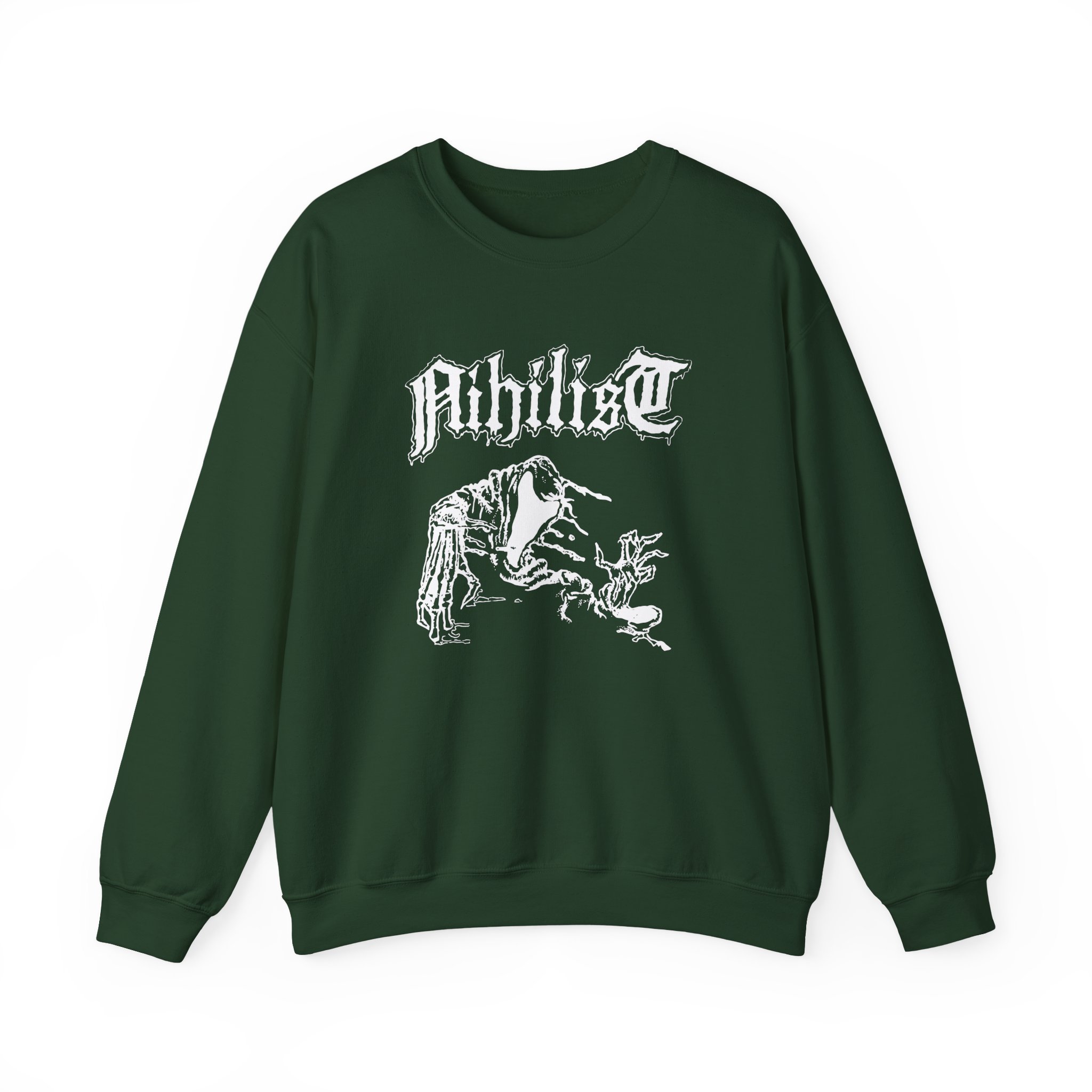Entombed Nihilist Ghost Unisex Heavy Blendâ„¢ Crewneck Sweatshirt