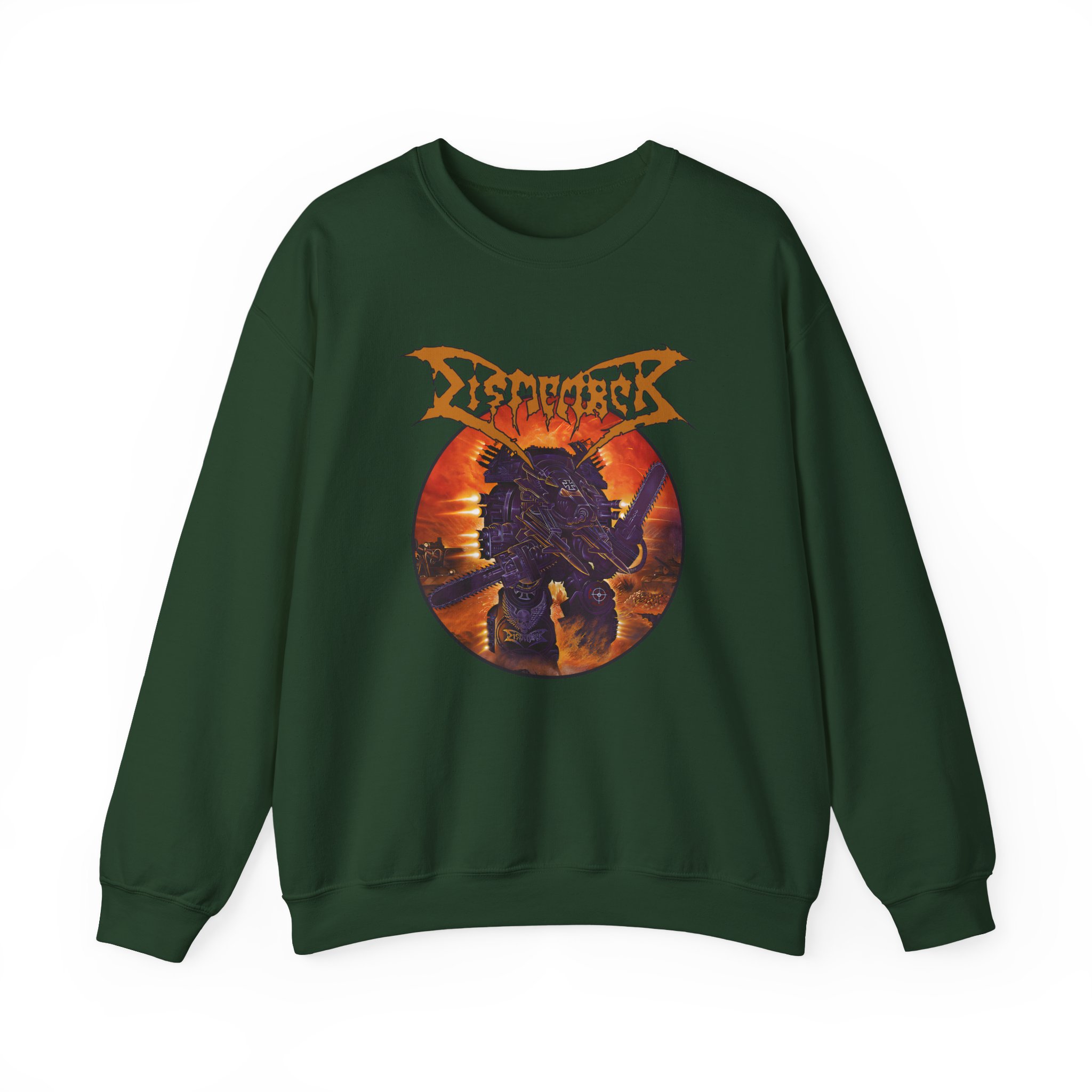 Dismember Massive Killing Capacity Unisex Heavy Blendâ„¢ Crewneck Sweatshirt