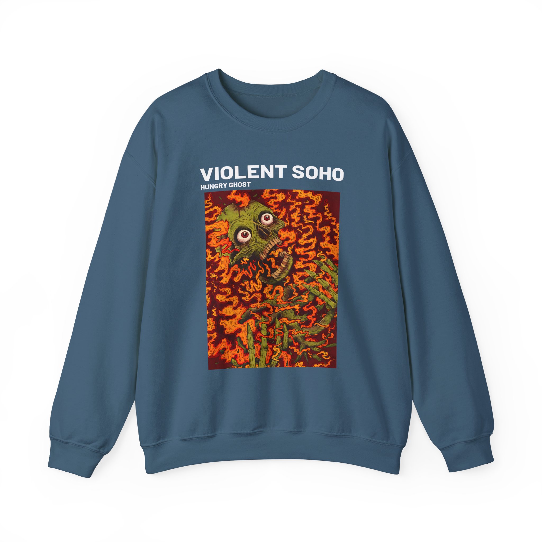 Violent Soho Hungry Ghost Unisex Heavy Blendâ„¢ Crewneck Sweatshirt