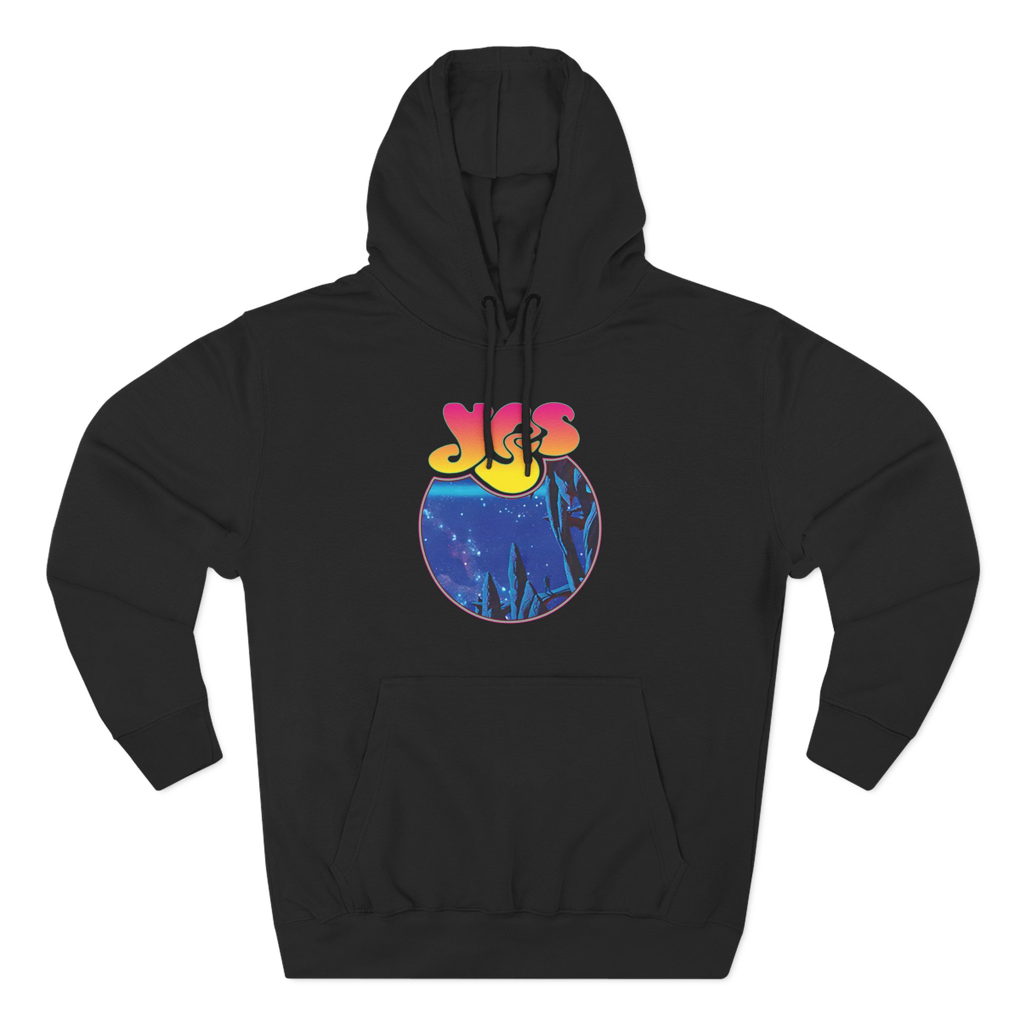 Yes Mirror To The Sky Three-Panel Fleece Hoodie