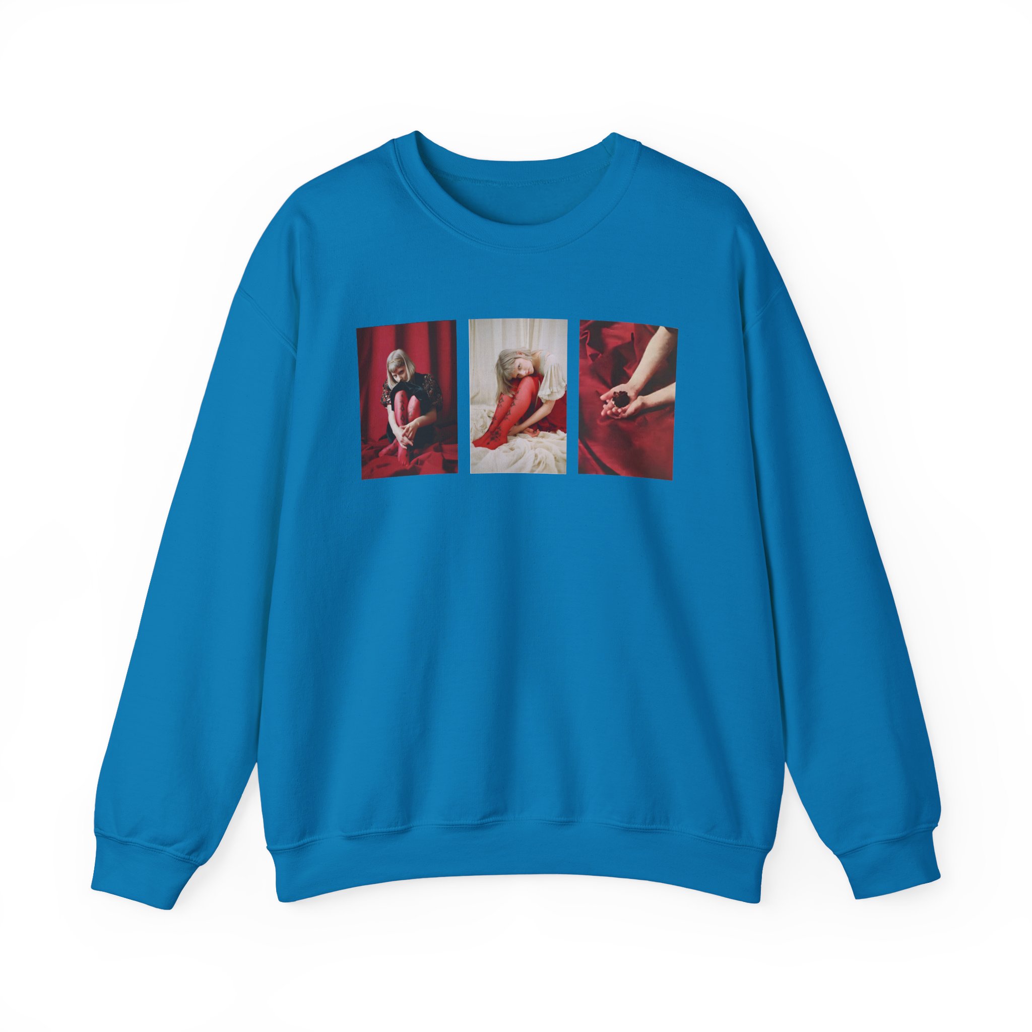 Aurora Triptich Album Art Ecru Unisex Heavy Blendâ„¢ Crewneck Sweatshirt
