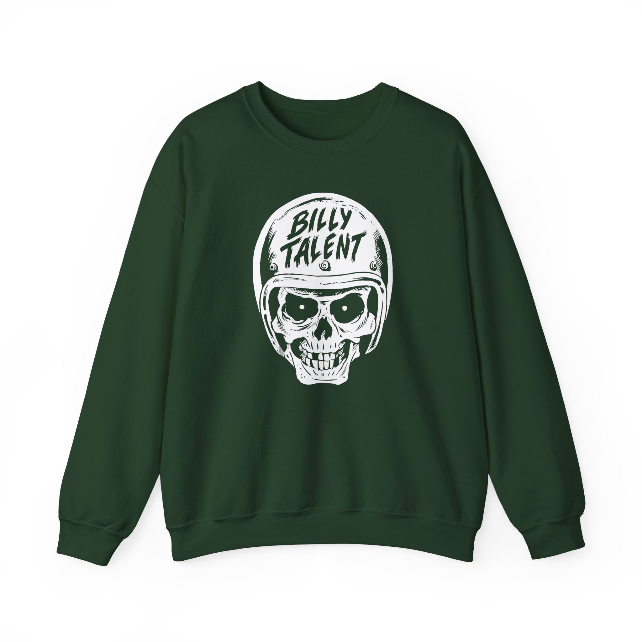 Billy Talent Skull Rider Glow-in-the-dark Unisex Heavy Blendâ„¢ Crewneck Sweatshirt