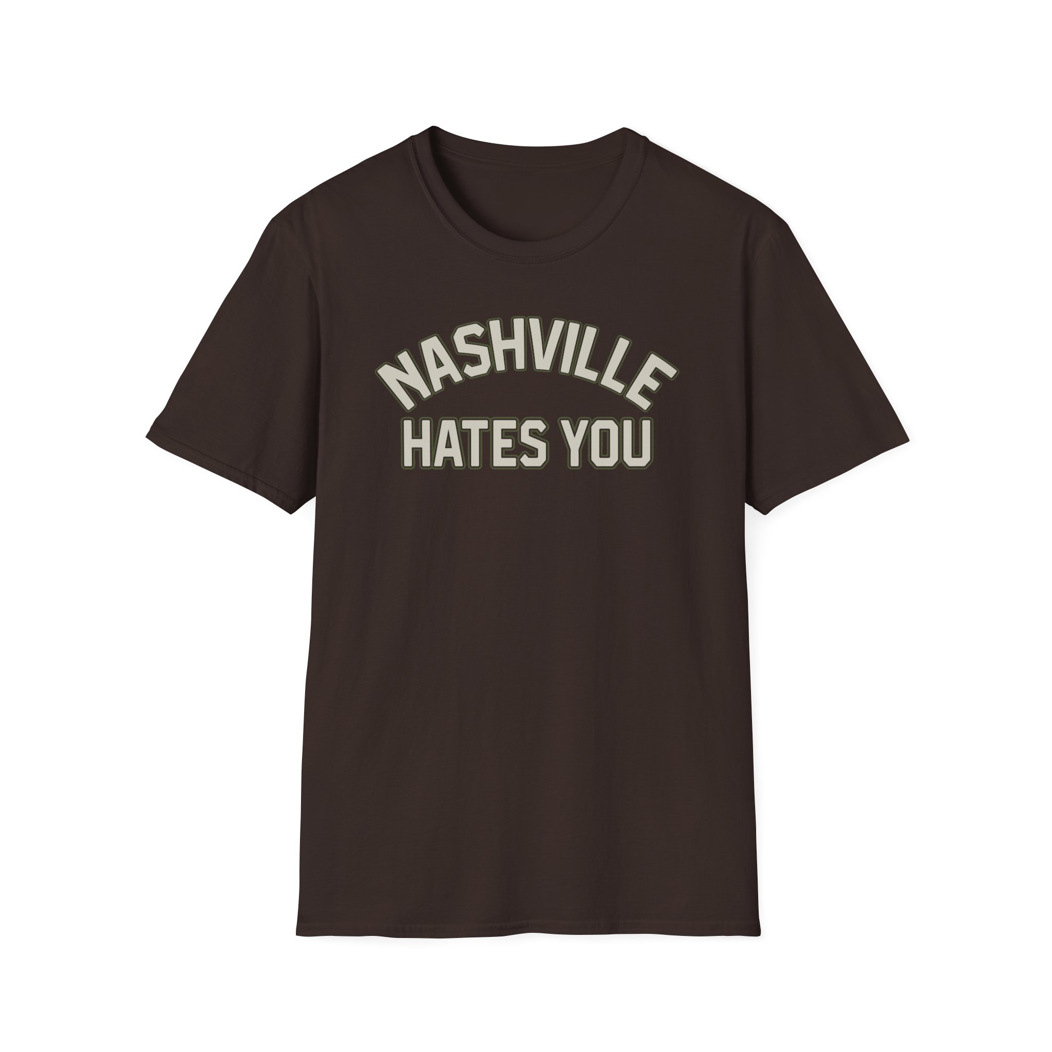 Orthodox Nashville Hates You Unisex Softstyle T-Shirt