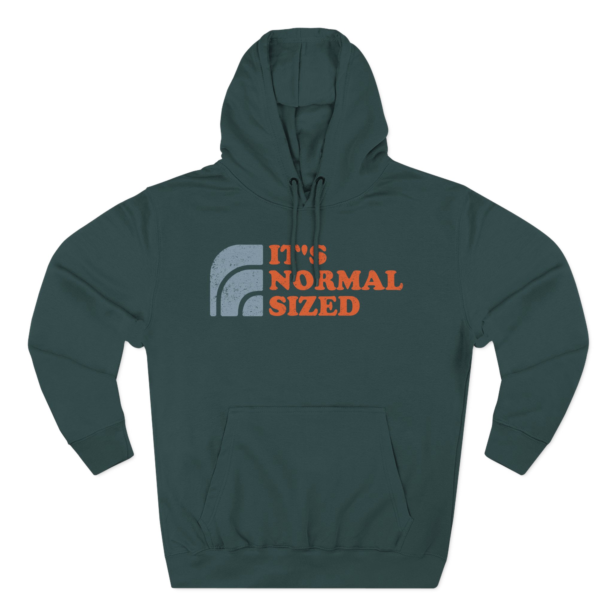 Ymh It's Normal Sized Three-Panel Fleece Hoodie