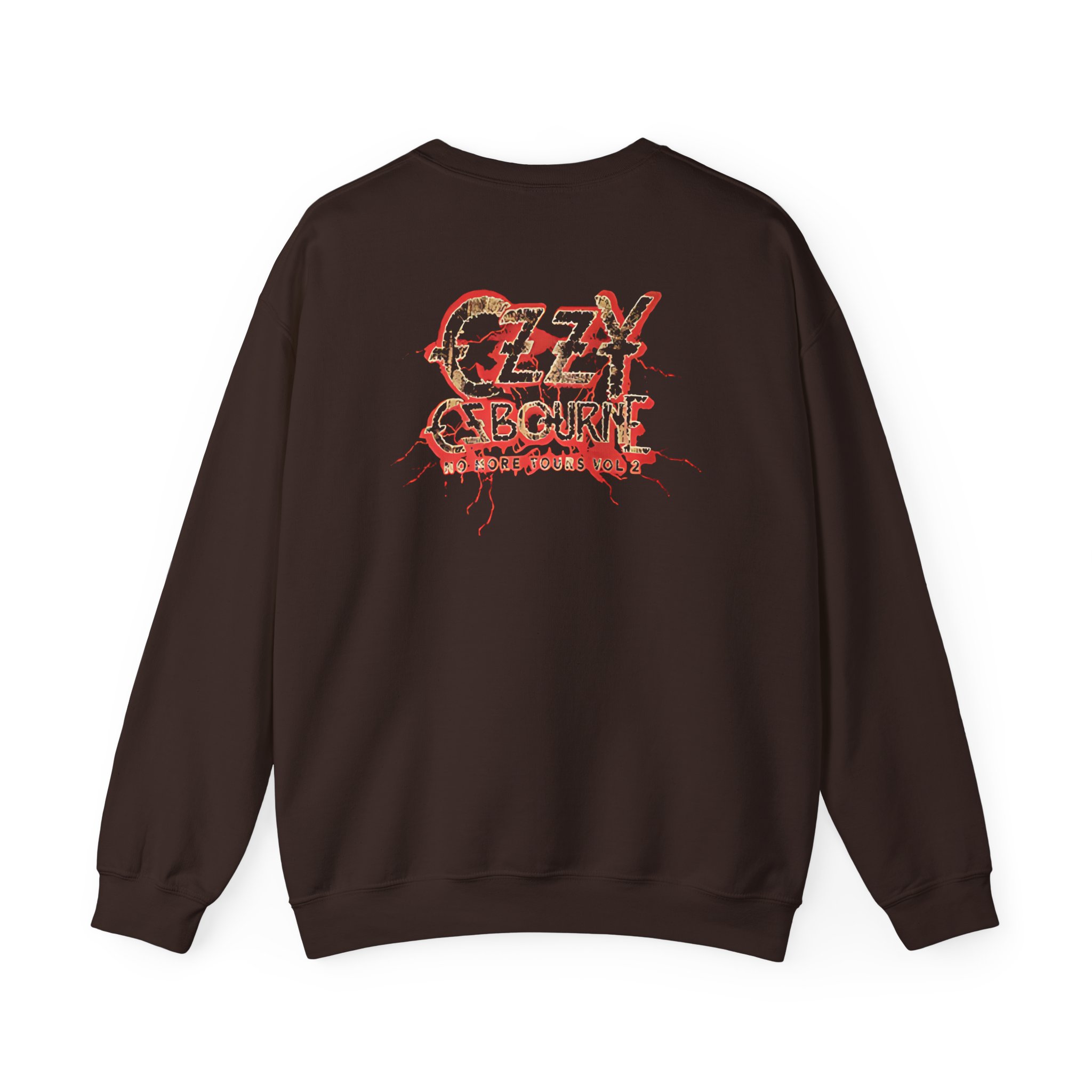 Ozzy Osbourne Red Lightning Tourback Unisex Heavy Blendâ„¢ Crewneck Sweatshirt