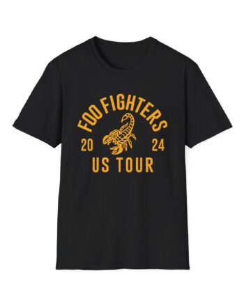 Foo Fighters 2024 Us Tour Unisex Softstyle T-Shirt