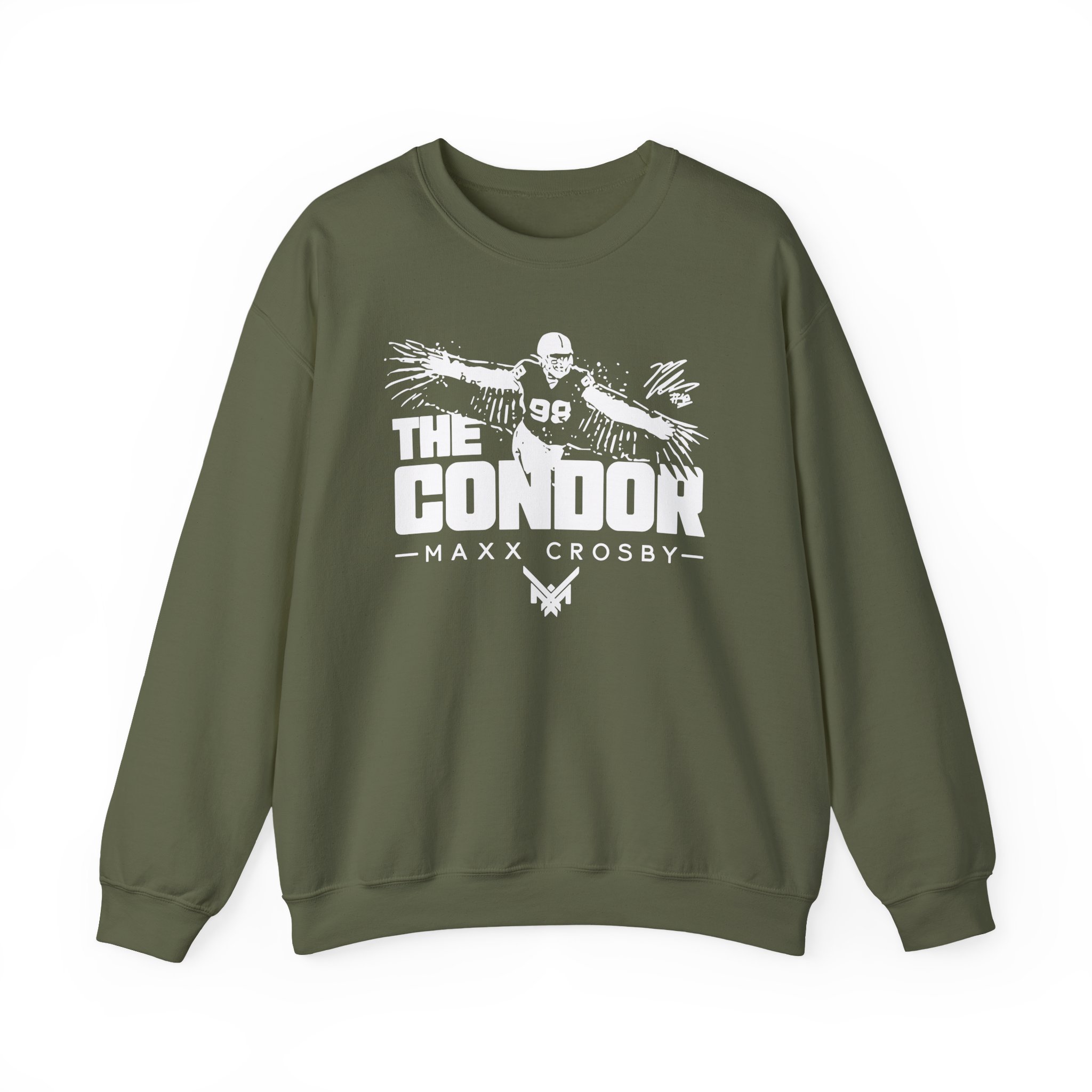 Maxx Crosby the Condor Unisex Heavy Blendâ„¢ Crewneck Sweatshirt