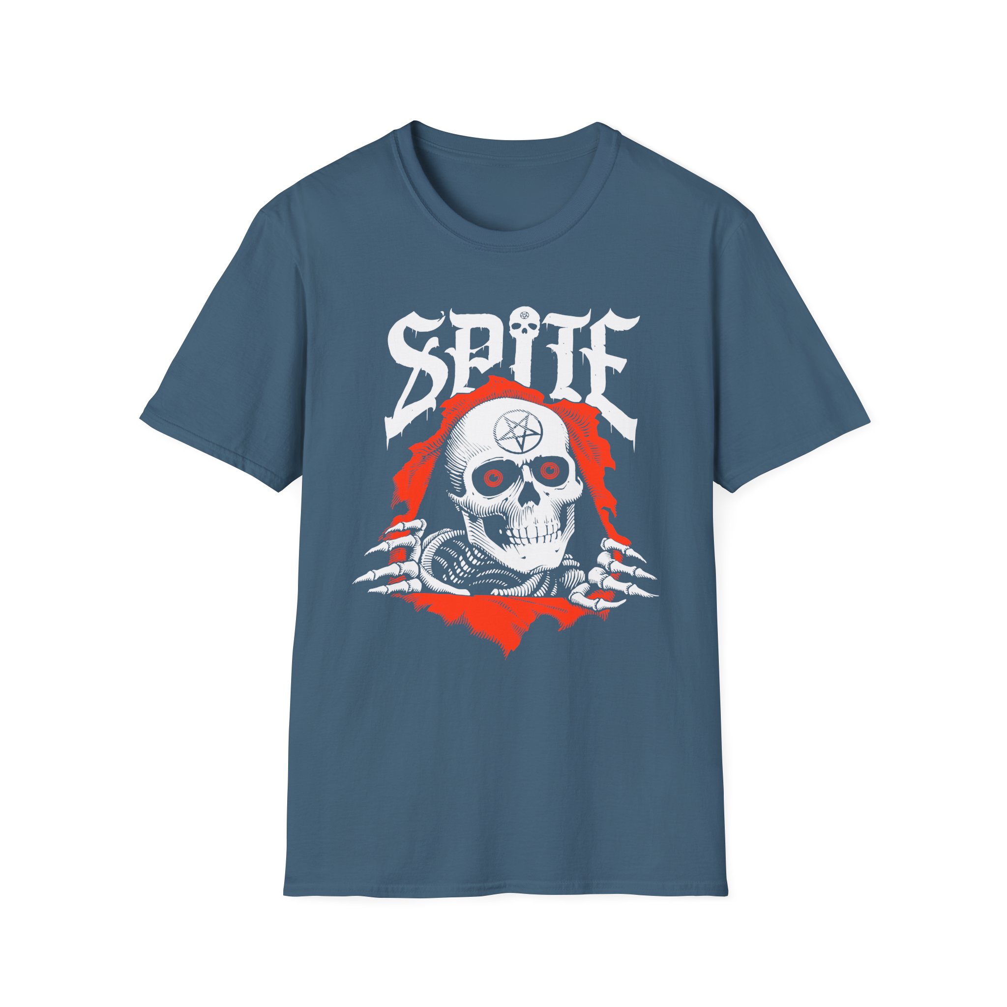 Spite Skeleton Unisex Softstyle T-Shirt