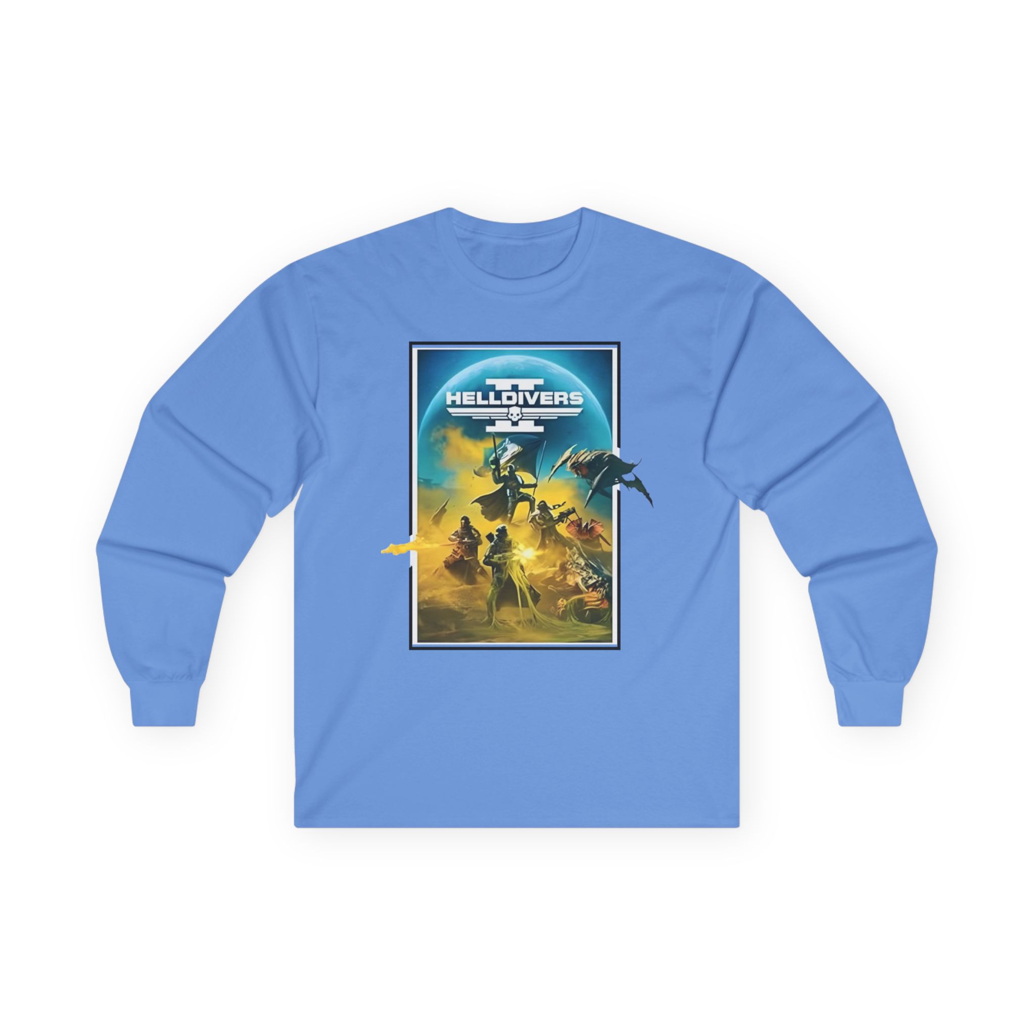 Helldivers Key Art Unisex Ultra Cotton Long Sleeve Tee