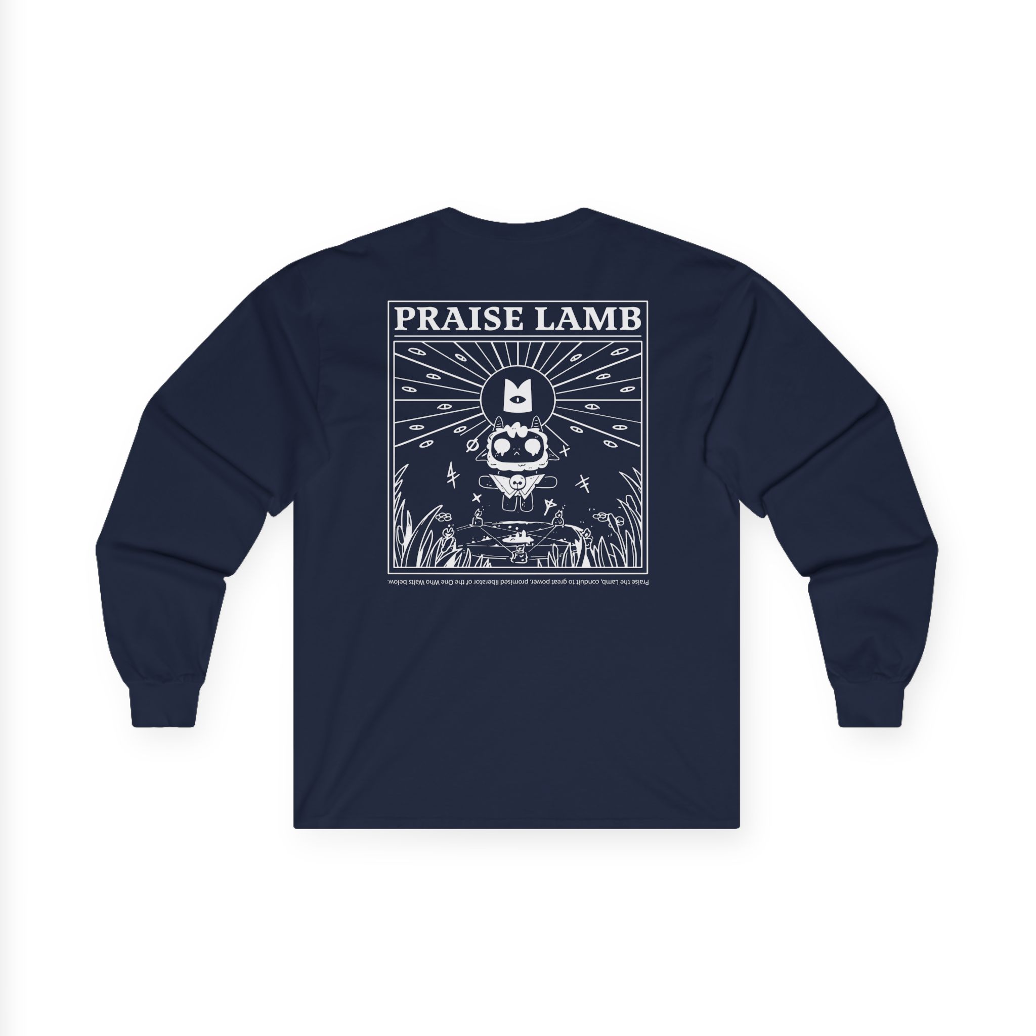 Cult of the Lamb Praise Lamb Unisex Ultra Cotton Long Sleeve Tee