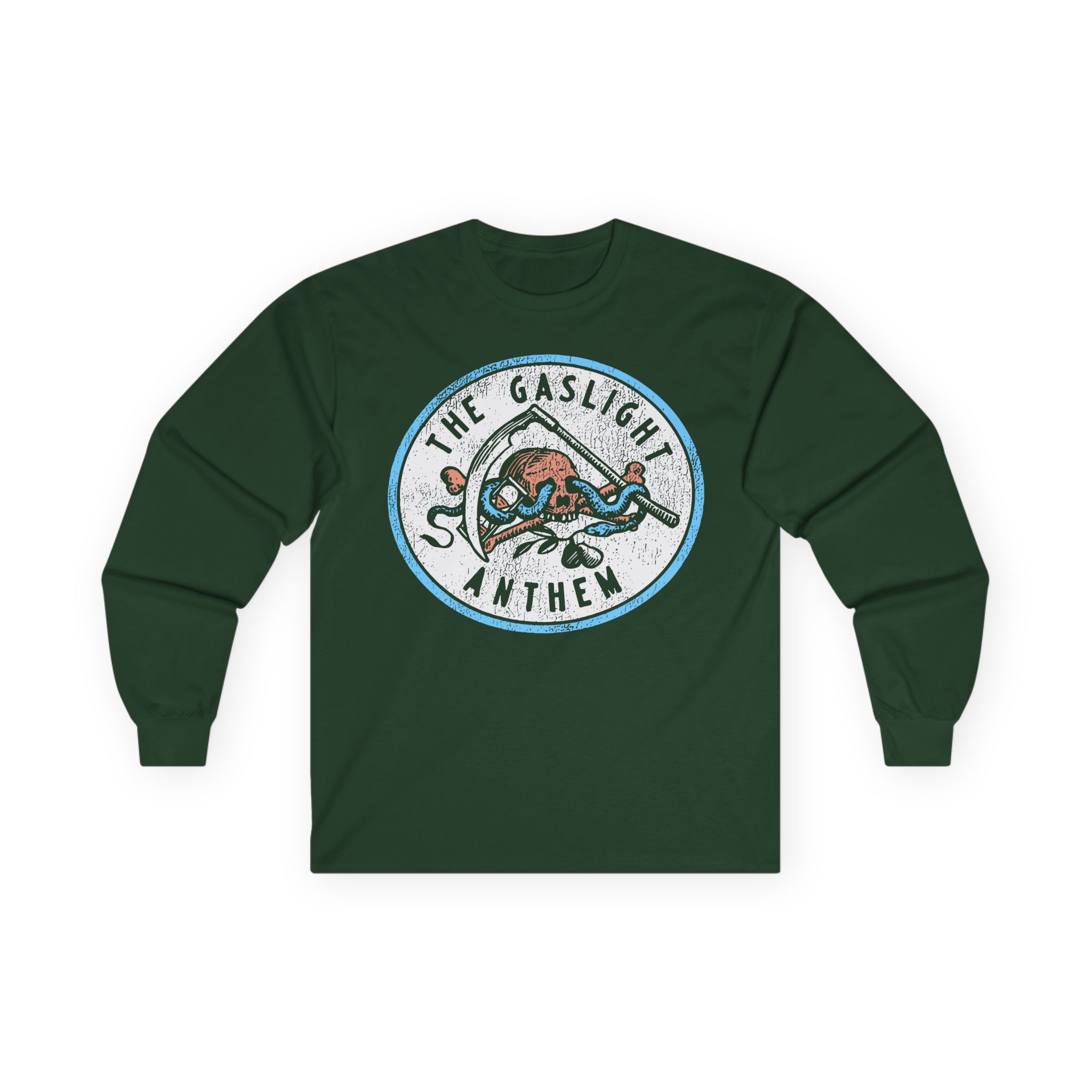 Gaslight Anthem Skull Snake Unisex Ultra Cotton Long Sleeve Tee