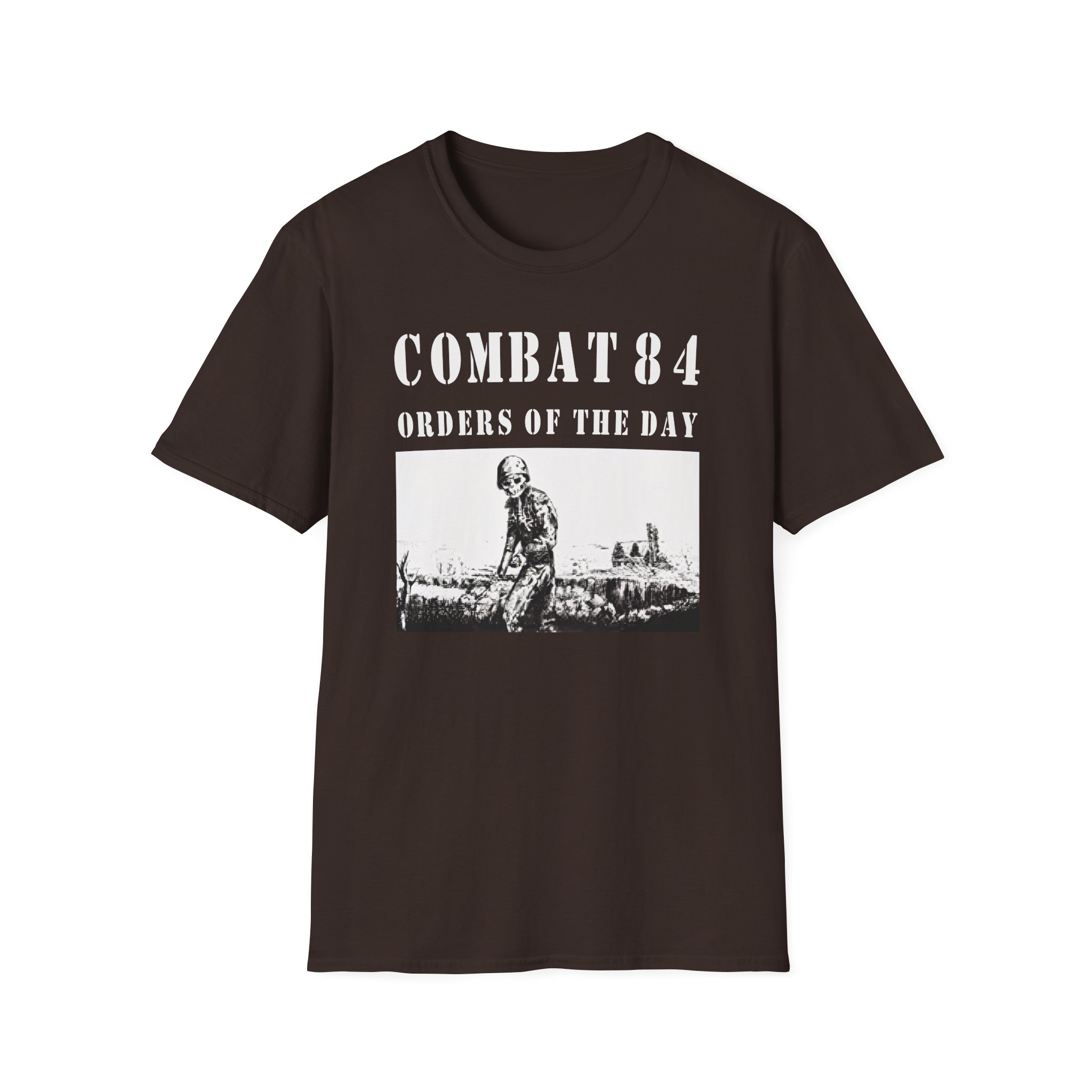 Combat 84 Maodisen Orders of the Day Unisex Softstyle T-Shirt