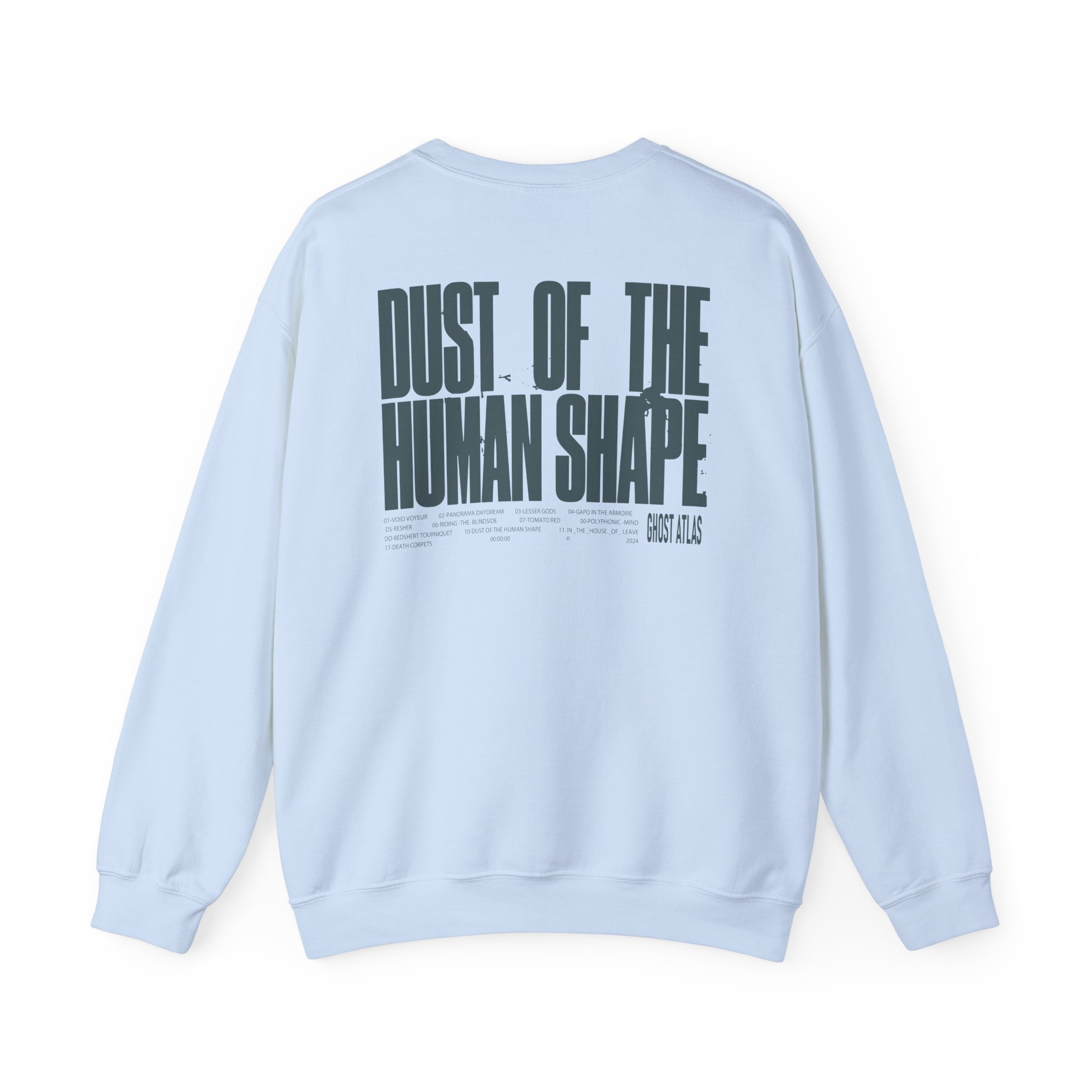 Ghost Atlas Dust of the Human Shape Unisex Heavy Blendâ„¢ Crewneck Sweatshirt