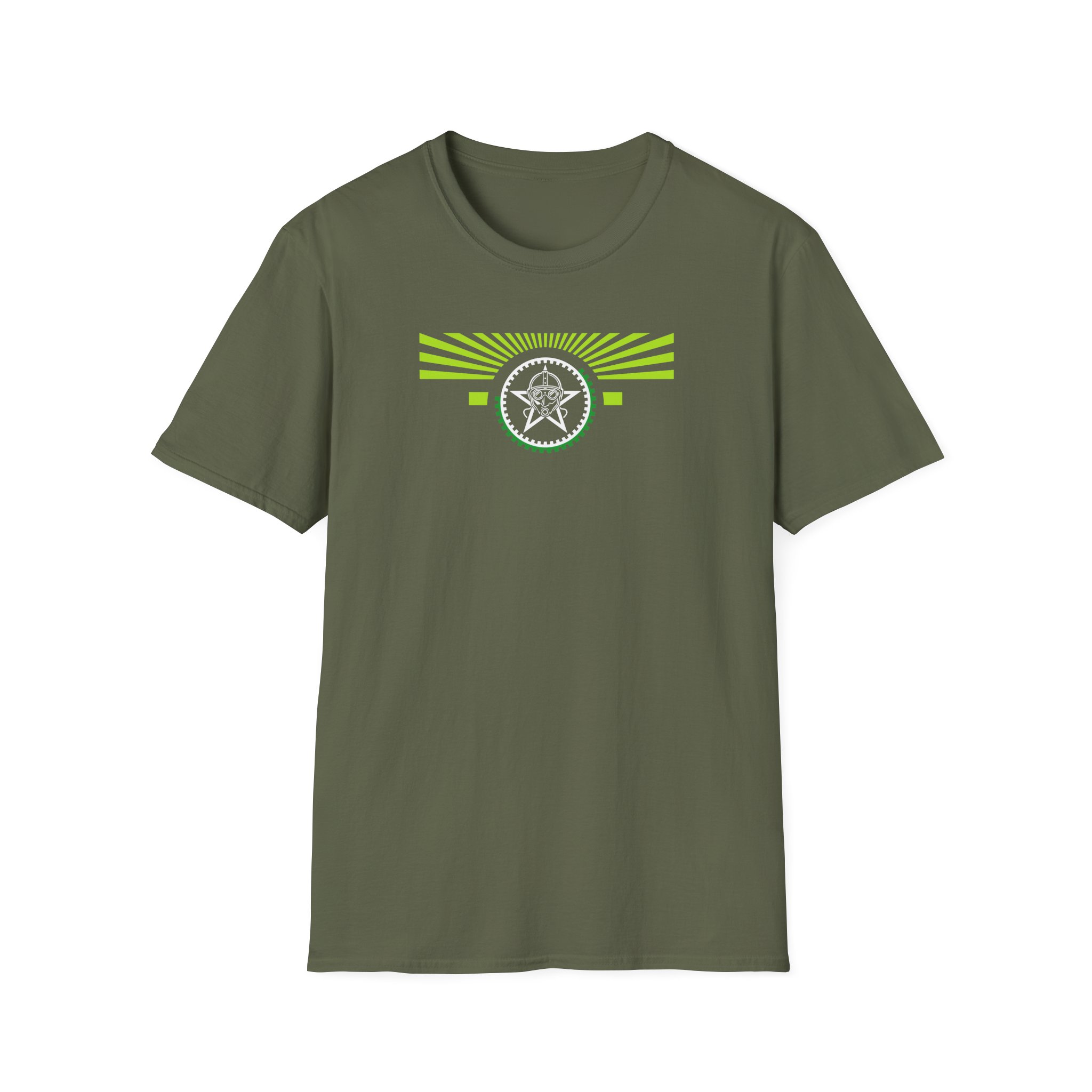 The Sisters of Mercy Green Rays Unisex Softstyle T-Shirt