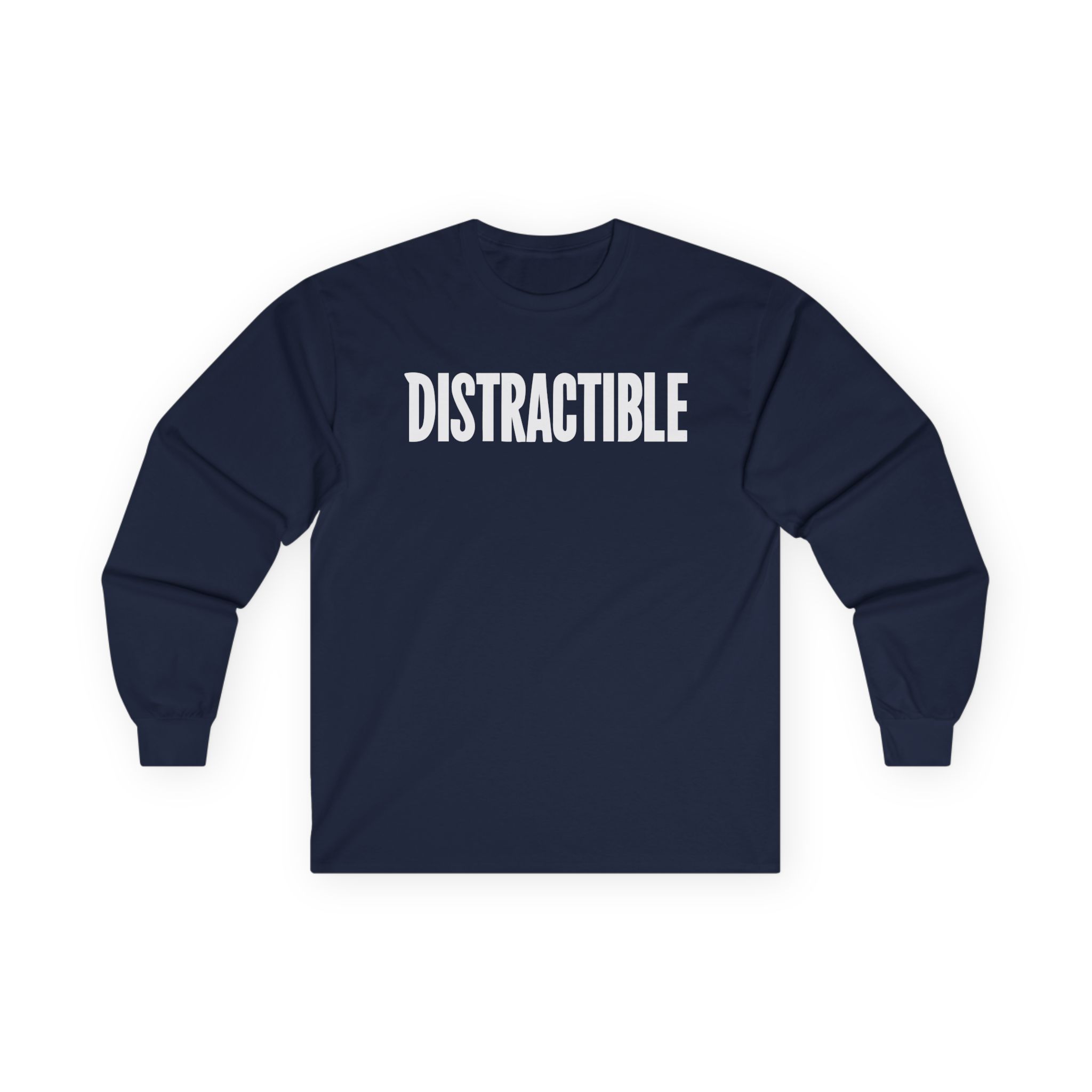 Distractible Unisex Ultra Cotton Long Sleeve Tee