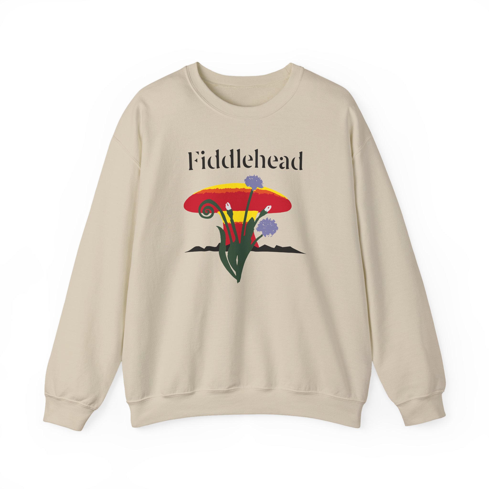 Fiddlehead Jean Emery Unisex Heavy Blendâ„¢ Crewneck Sweatshirt