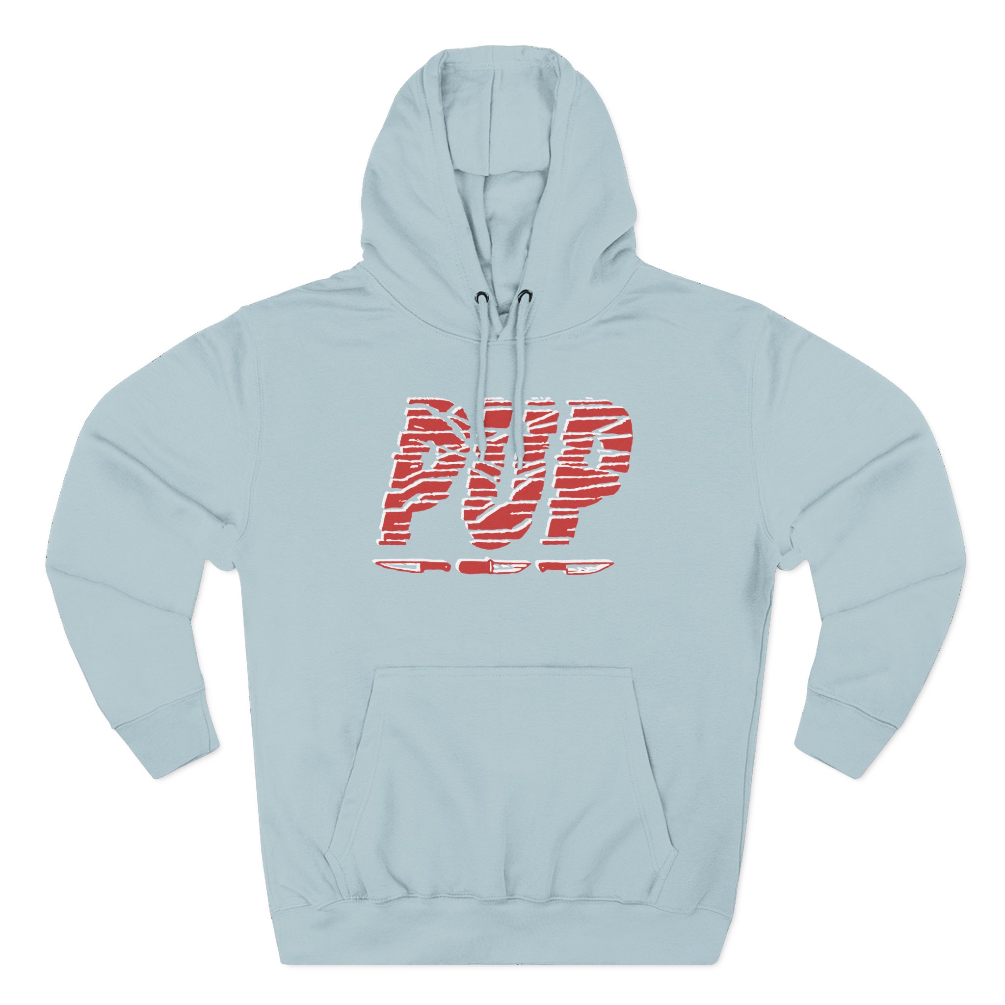 Pup Logo Three-Panel Fleece Hoodie