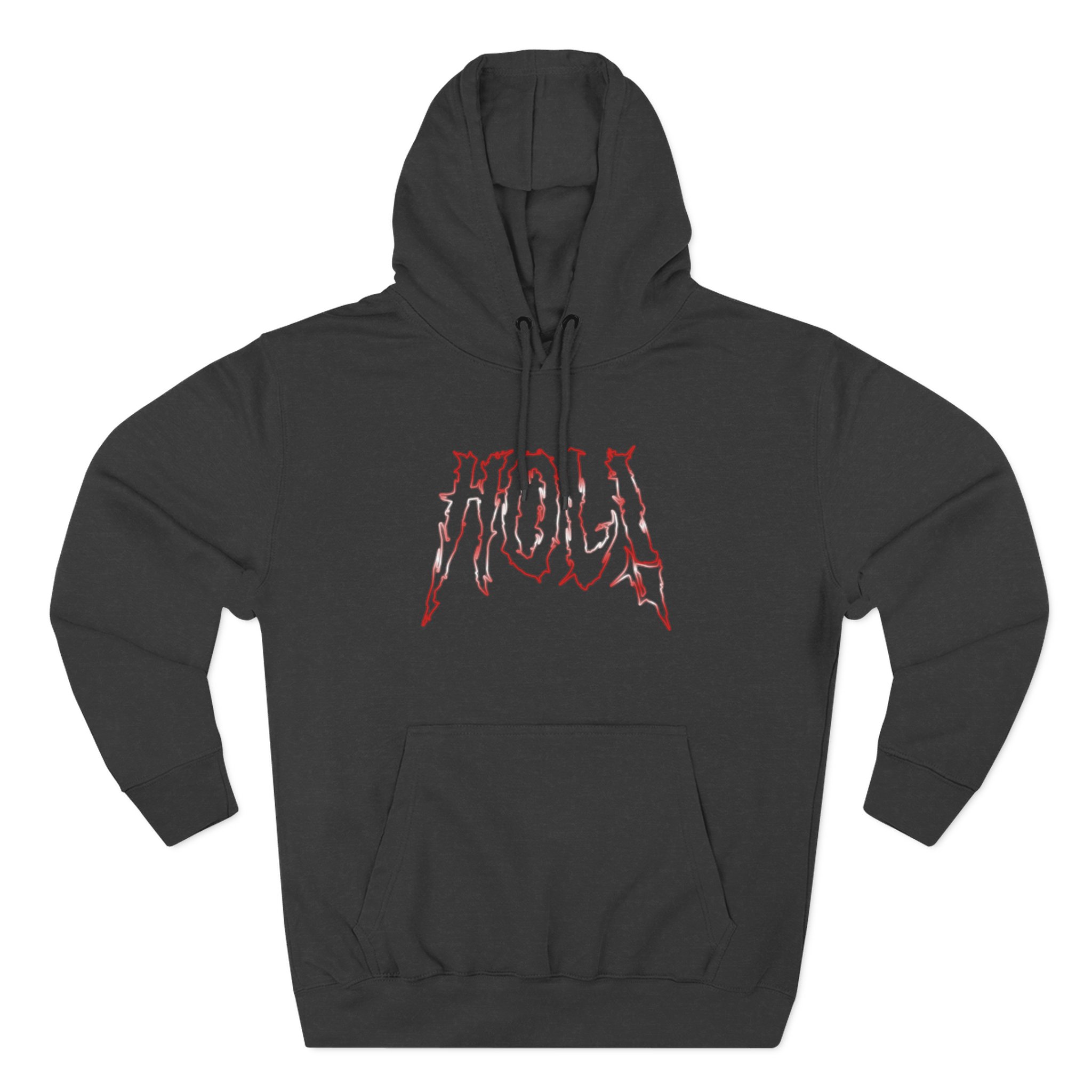 Hol Three-Panel Fleece Hoodie