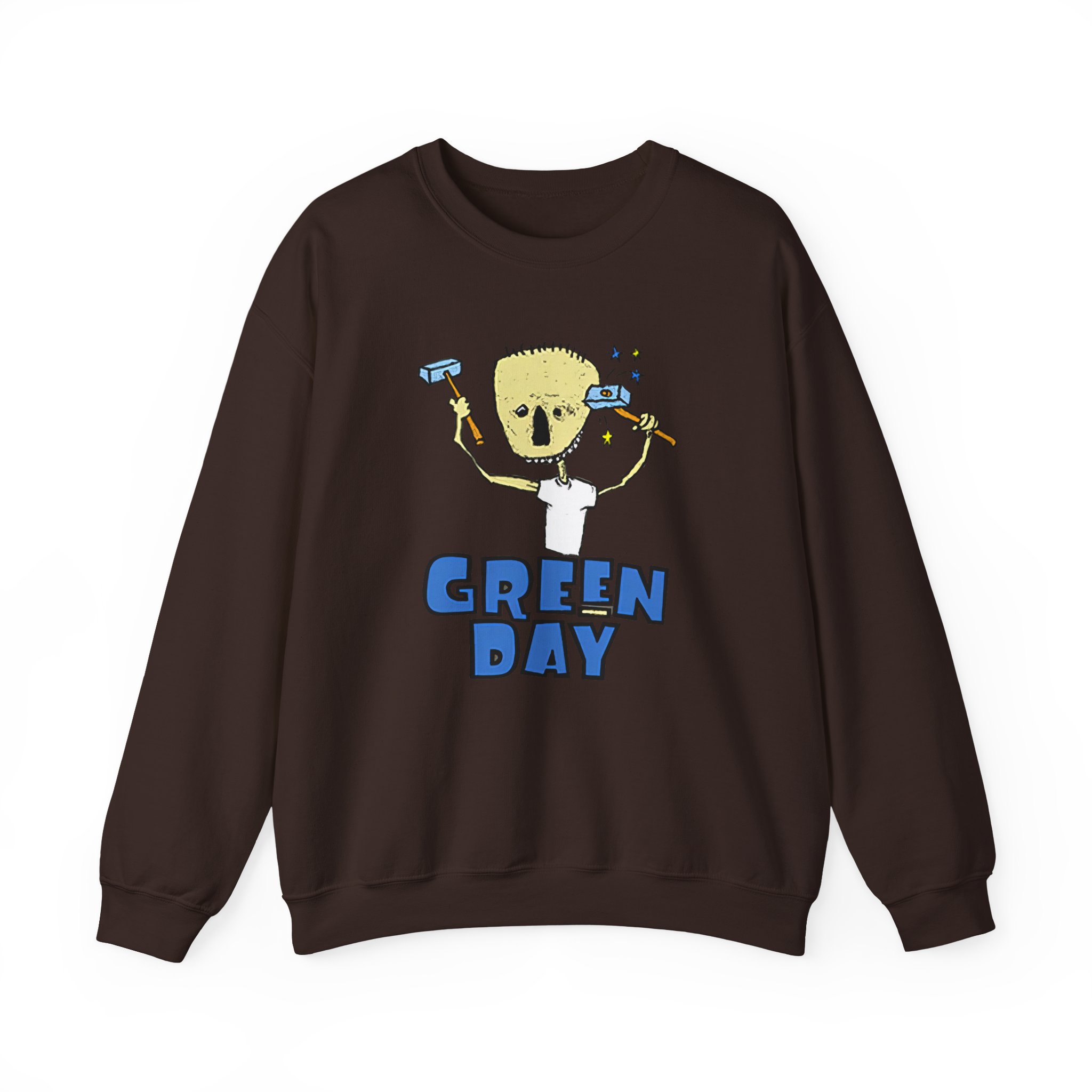 Green Day Nimrod Vintage Hammer Unisex Heavy Blendâ„¢ Crewneck Sweatshirt