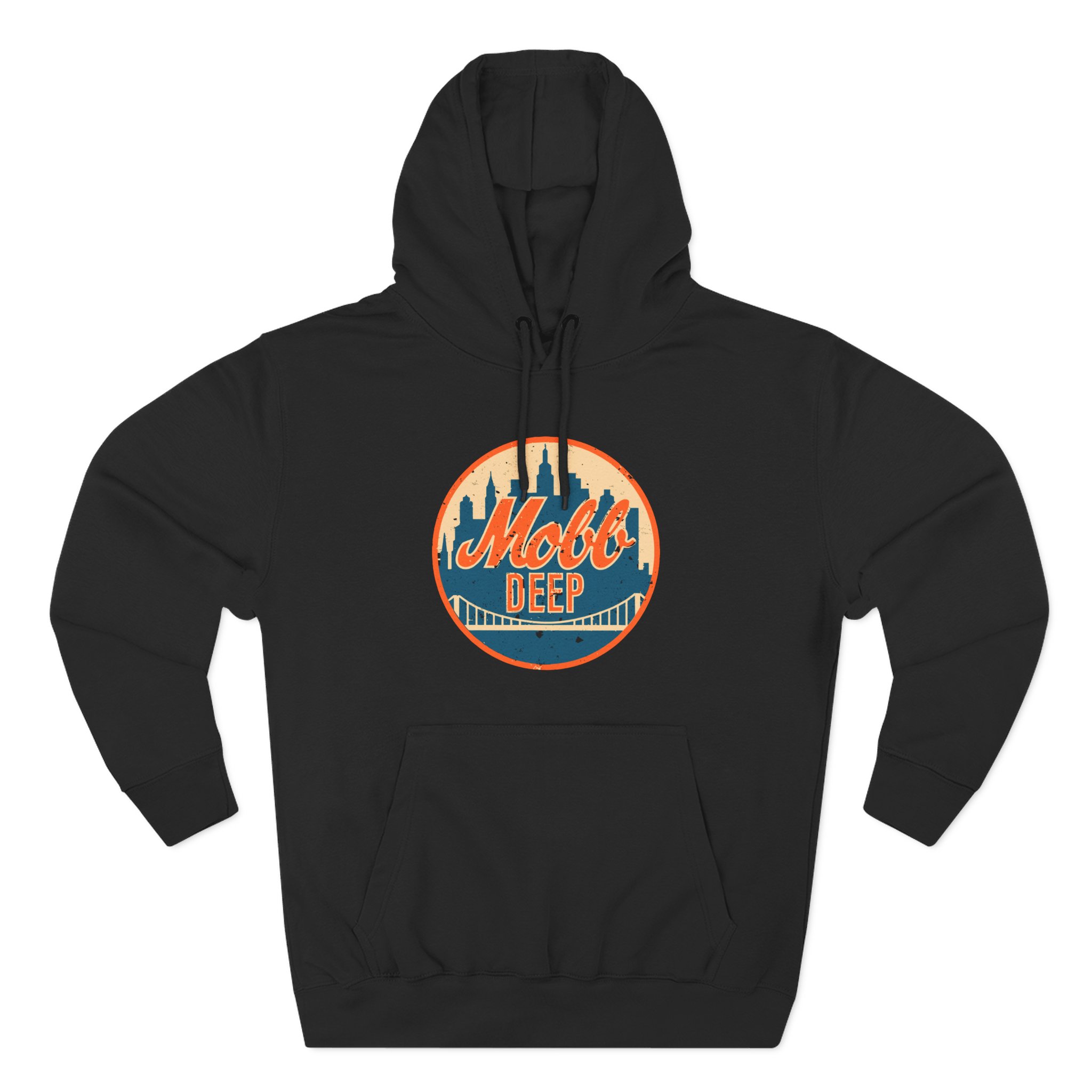 Mobb Deep Queens New York Three-Panel Fleece Hoodie