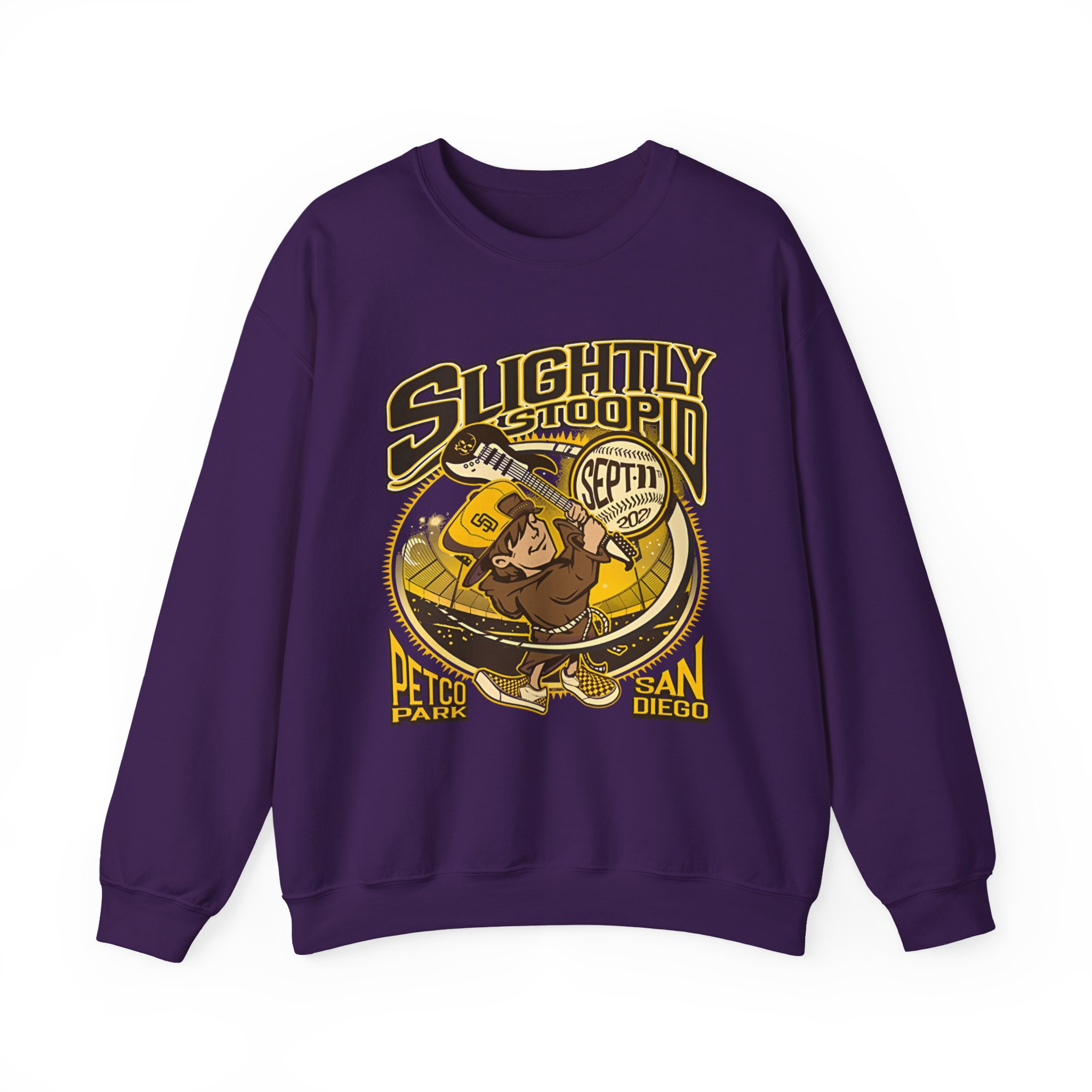 Slightly Stoopid San Diego 2021 Friar Unisex Heavy Blendâ„¢ Crewneck Sweatshirt