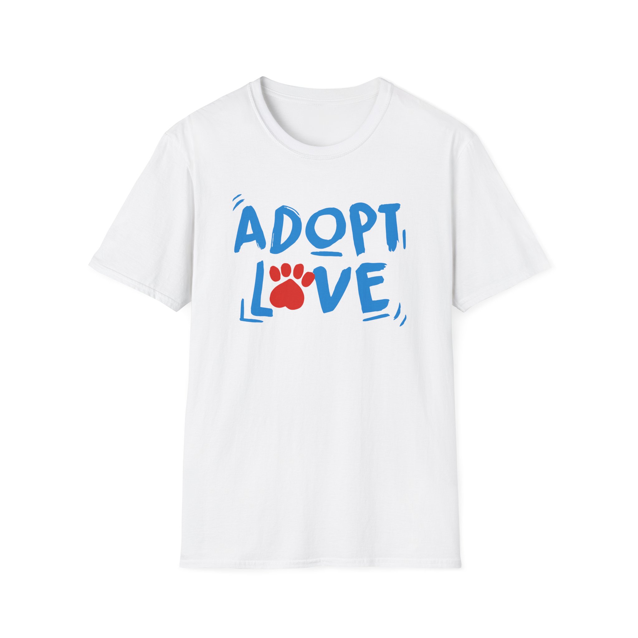 Nina Dobrev Adopt Love Unisex Softstyle T-Shirt