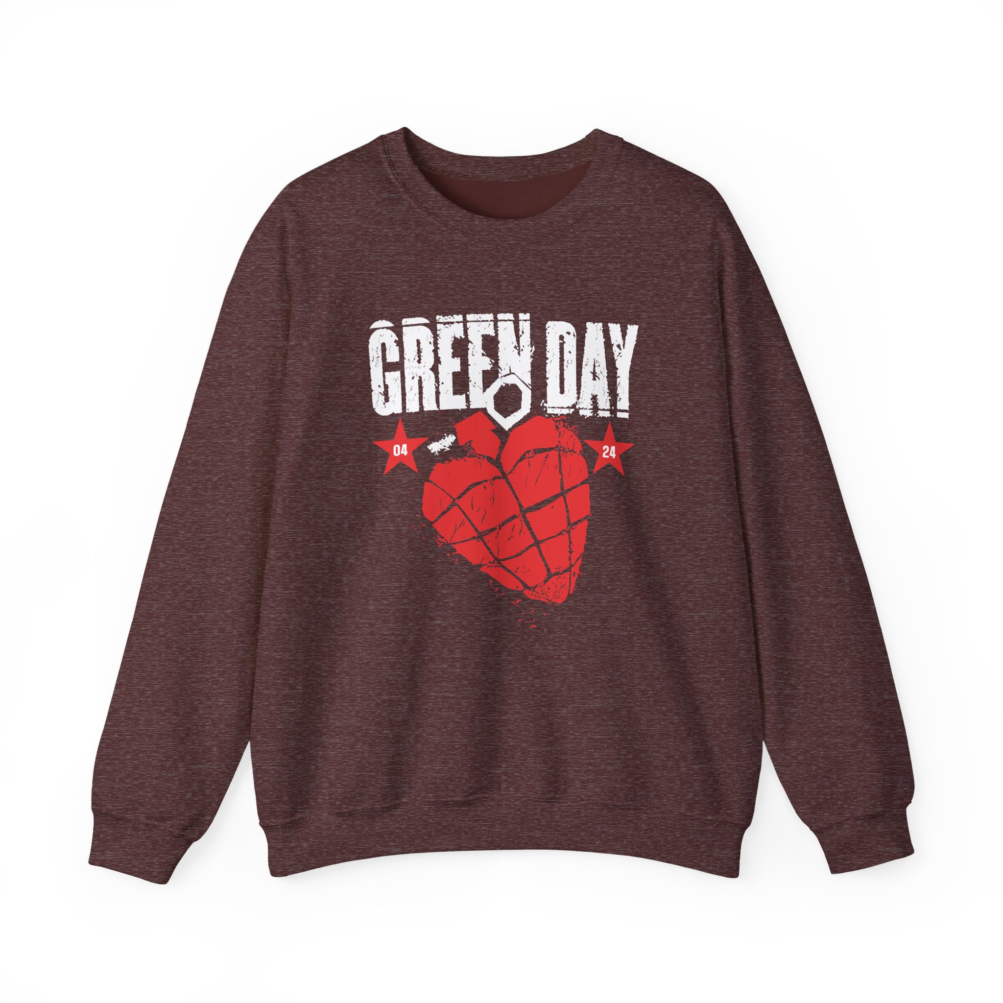 Green Day 20 Years of Idiot Unisex Heavy Blendâ„¢ Crewneck Sweatshirt