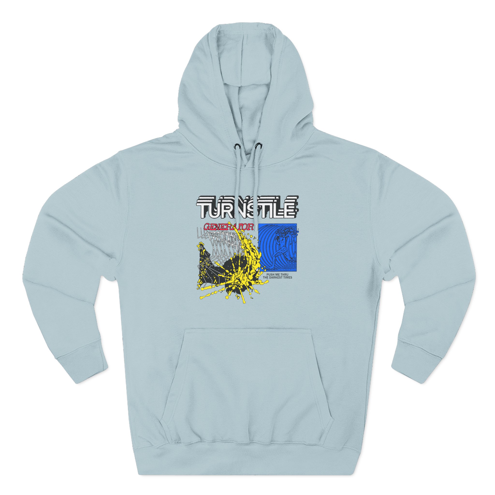 Turnstile Generator Three-Panel Fleece Hoodie