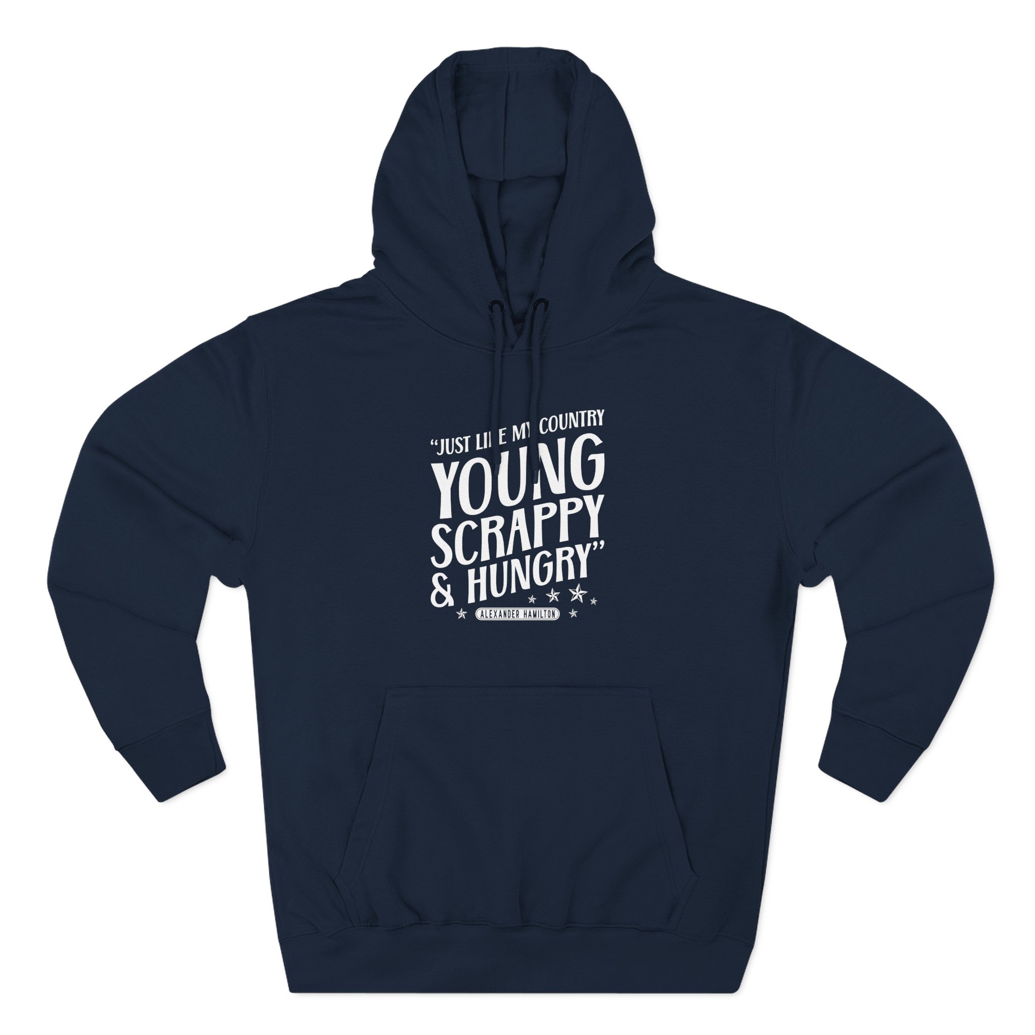 Hamilton Young and Scrappy Three-Panel Fleece Hoodie