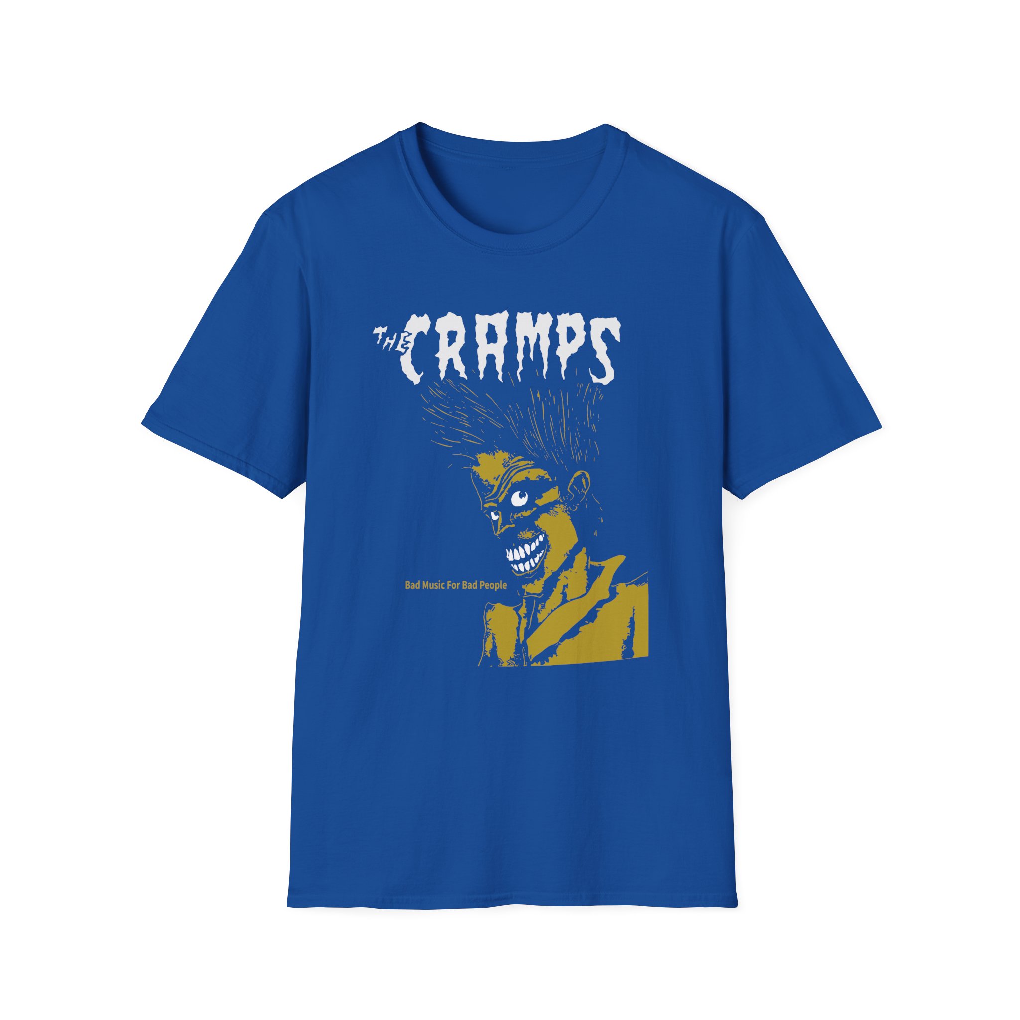 The Cramps Bad Music for Bad People Unisex Softstyle T-Shirt