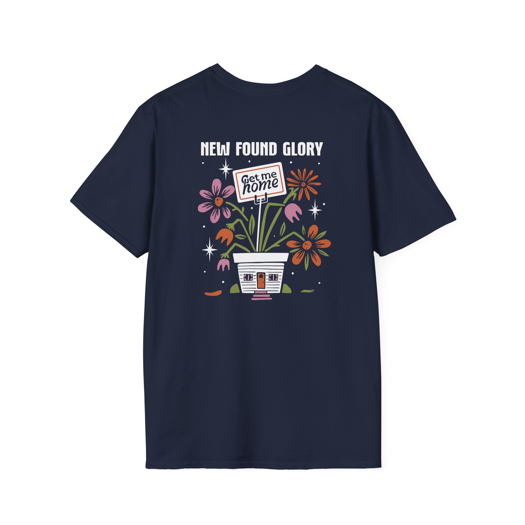 New Found Glory Get Me Home Unisex Softstyle T-Shirt