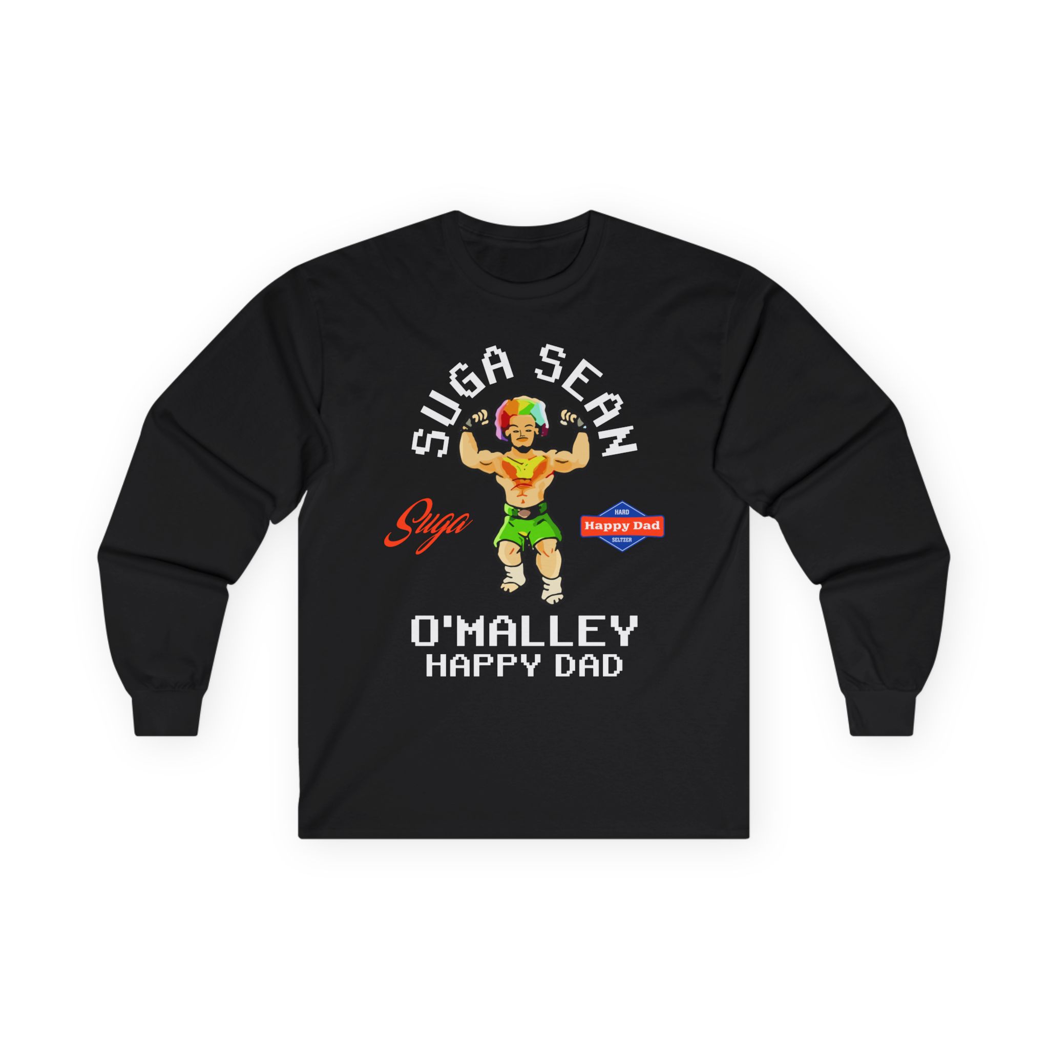 Suga Sean Happy Dad X Action Figure Unisex Ultra Cotton Long Sleeve Tee