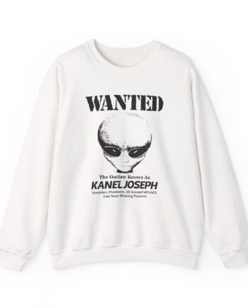 Kanel Joseph Wanted Alien Unisex Heavy Blend™ Crewneck Sweatshirt