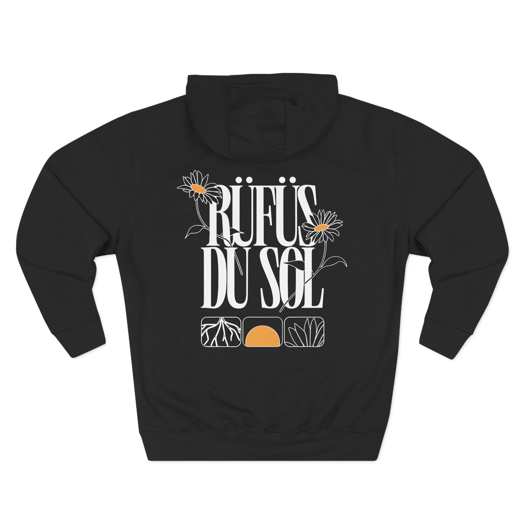 Rufus Du Sol Three-Panel Fleece Hoodie