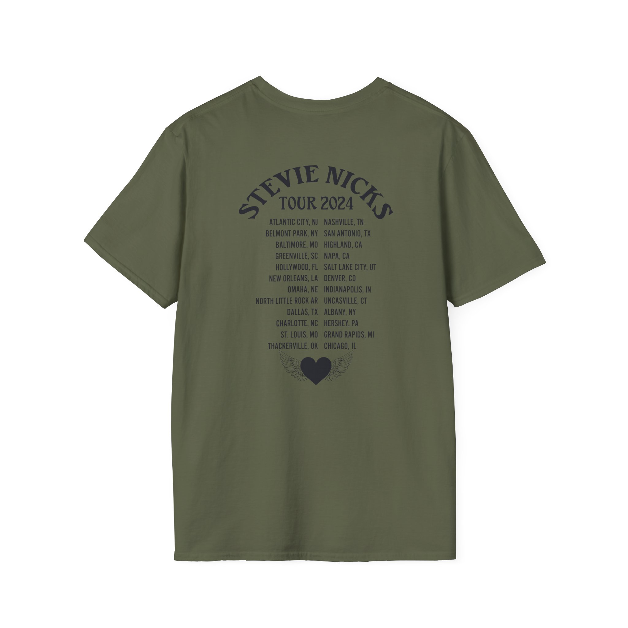 Stevie Nicks Tour Unisex Softstyle T-Shirt