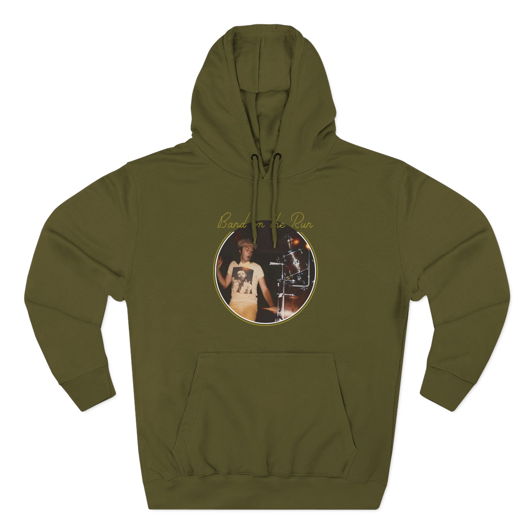 Wings Band On The Run Three-Panel Fleece Hoodie