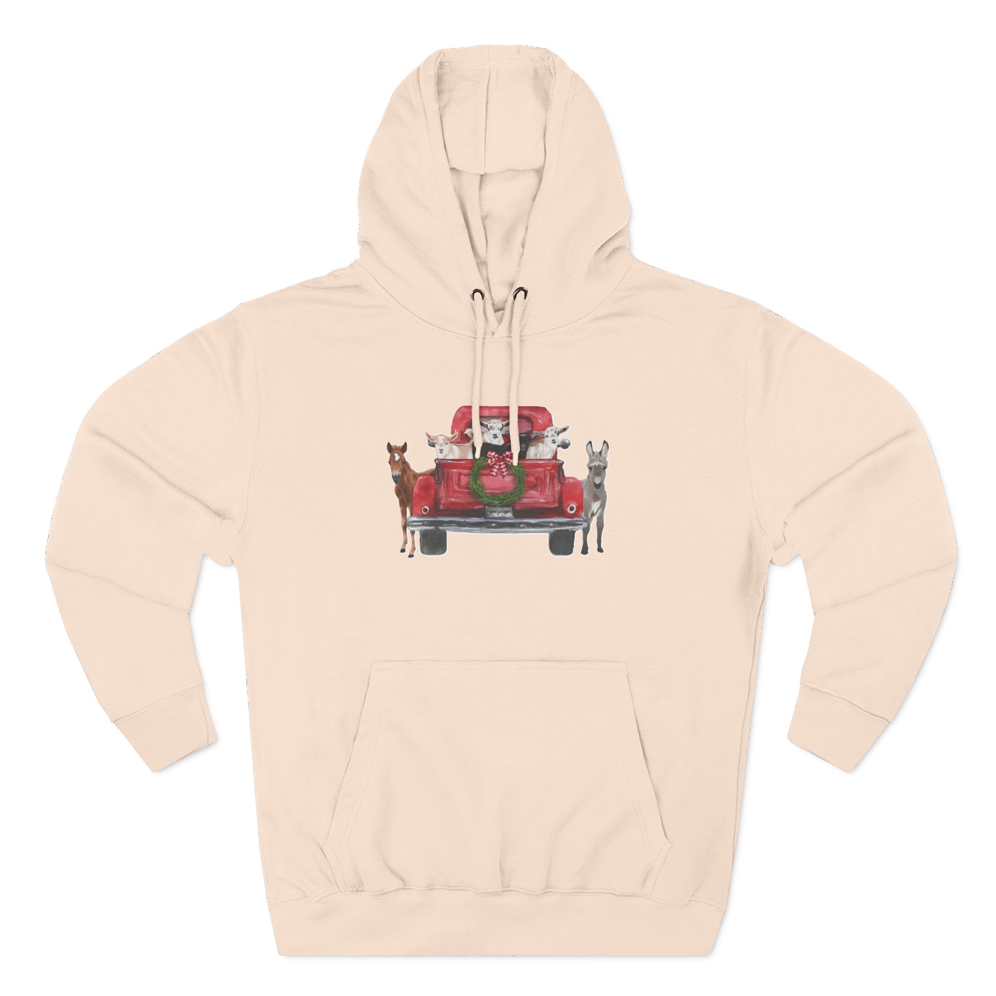 Katie Van Slyke Three-Panel Fleece Hoodie