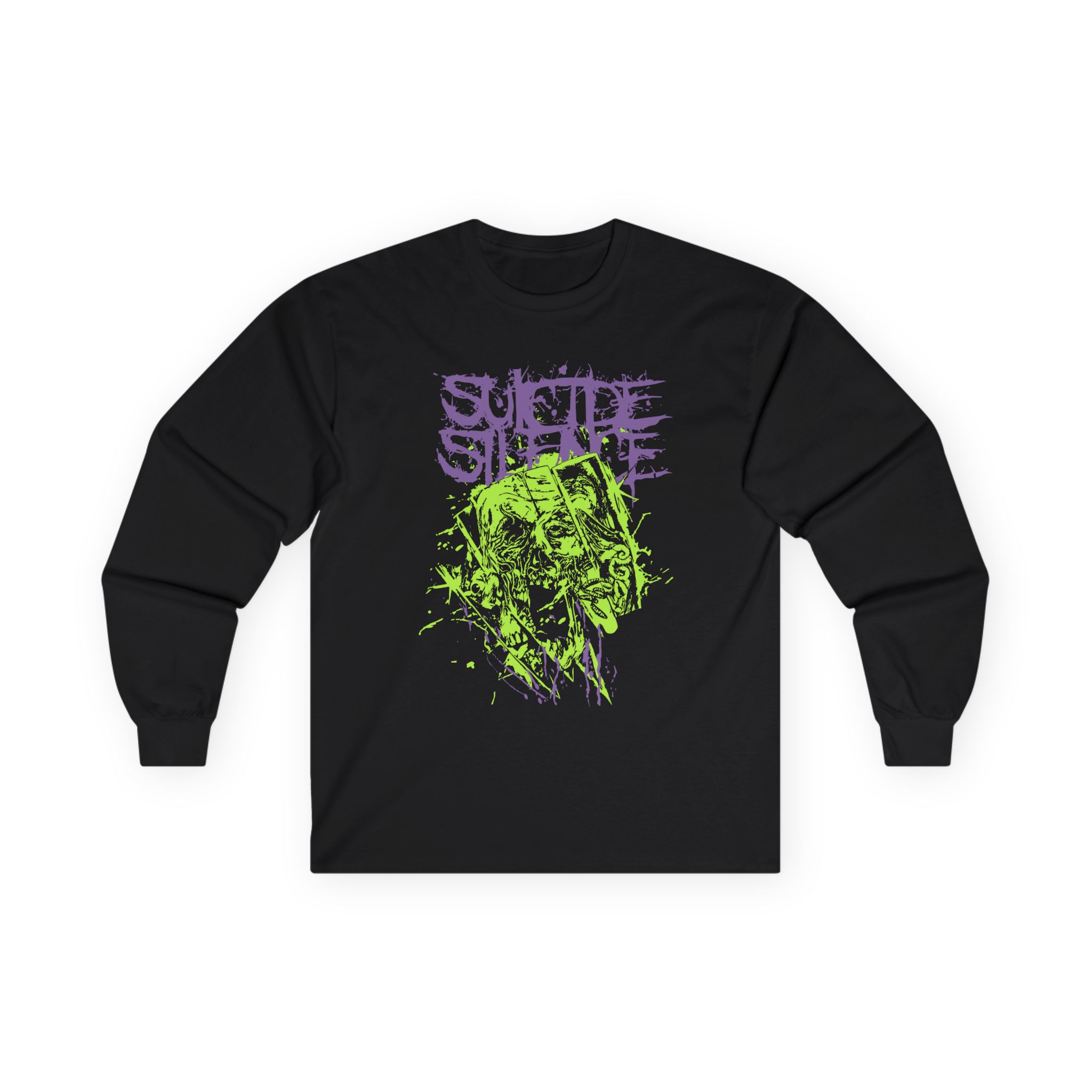 Suicide Silence Capable of Violence Unisex Ultra Cotton Long Sleeve Tee